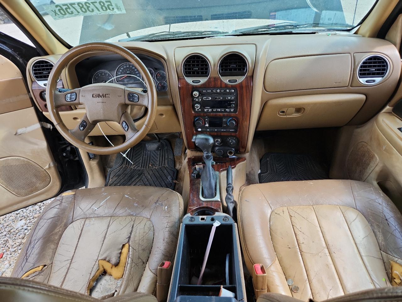 2003 Gmc Envoy Xl Black vin: 1GKES16S736178363