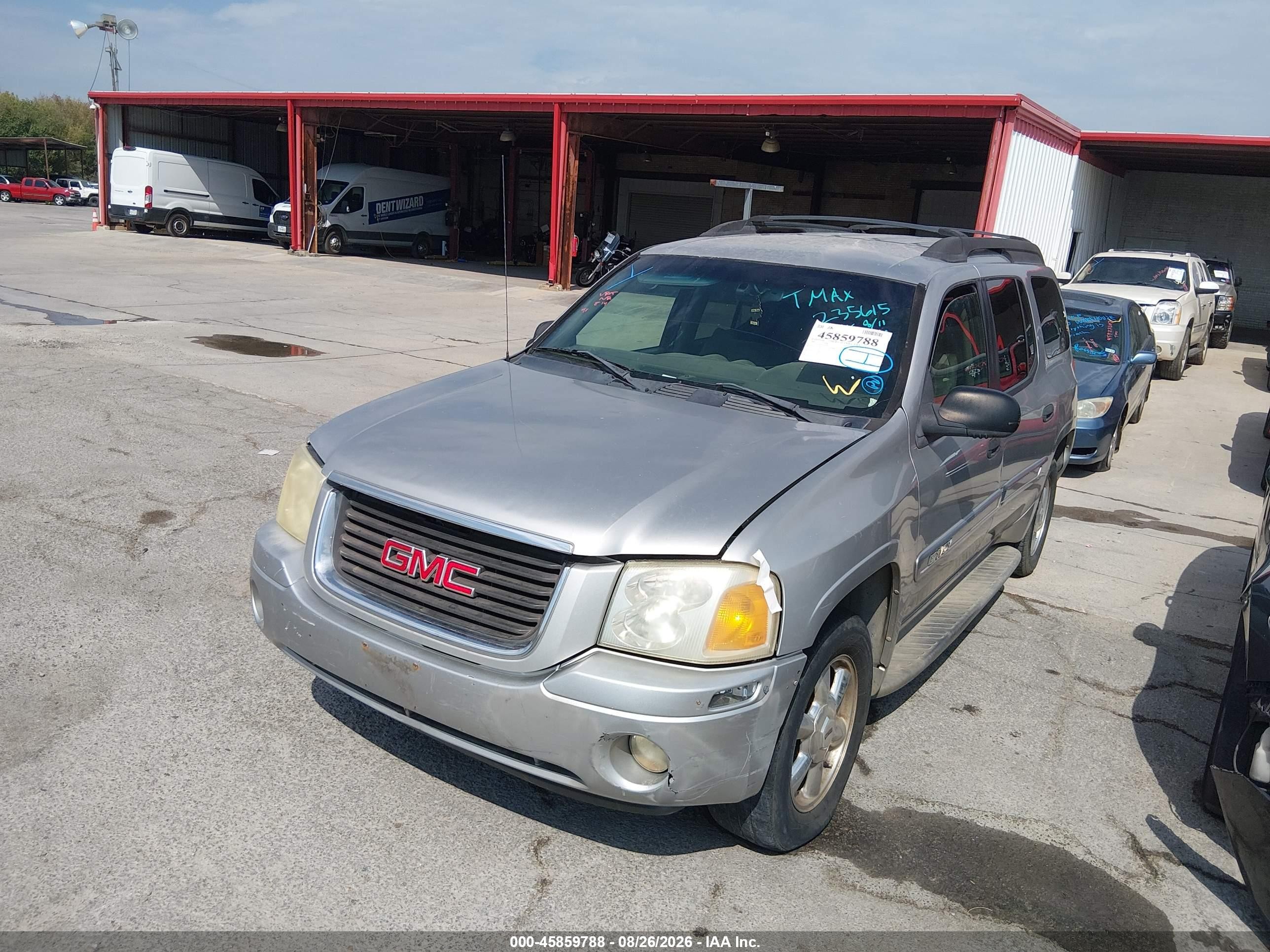 2004 Gmc Envoy Xl Sle Gray vin: 1GKES16S746235615