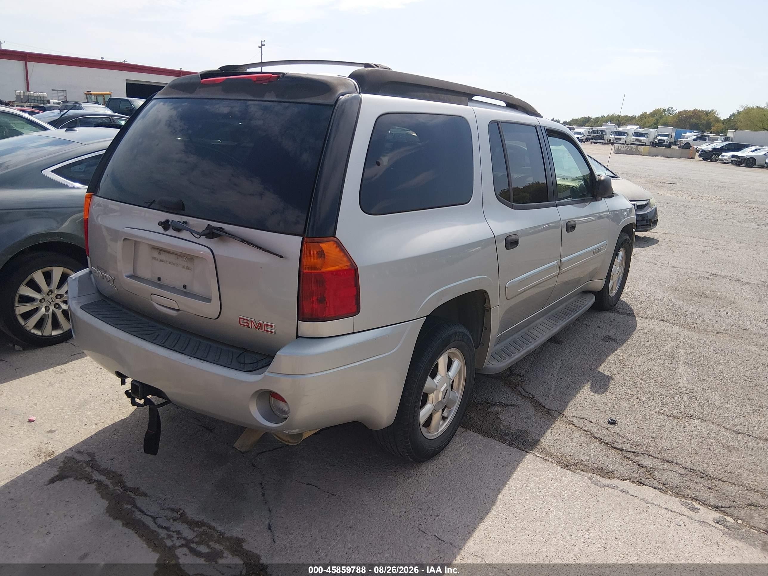2004 Gmc Envoy Xl Sle Gray vin: 1GKES16S746235615