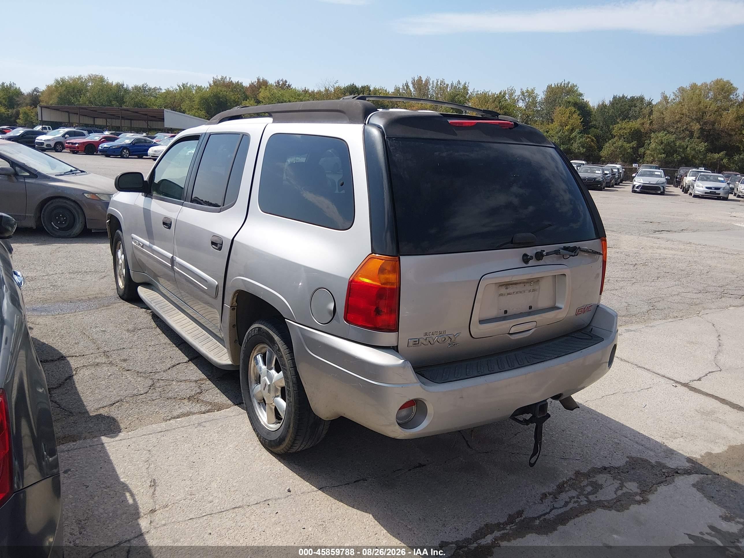 2004 Gmc Envoy Xl Sle Gray vin: 1GKES16S746235615