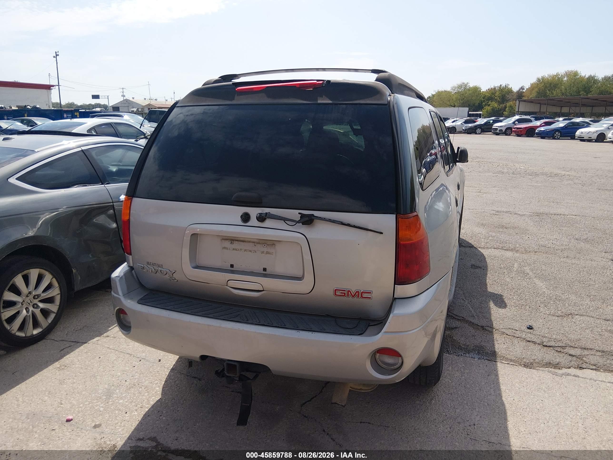 2004 Gmc Envoy Xl Sle Gray vin: 1GKES16S746235615