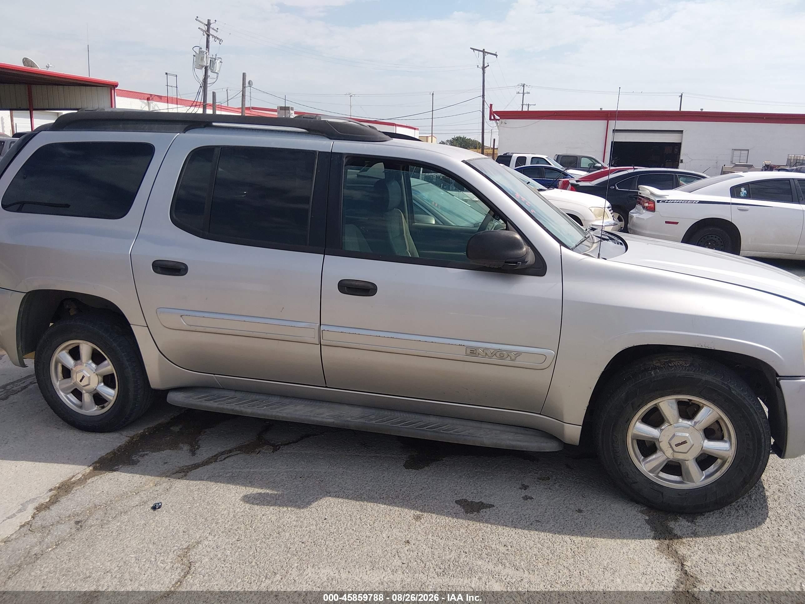 2004 Gmc Envoy Xl Sle Gray vin: 1GKES16S746235615