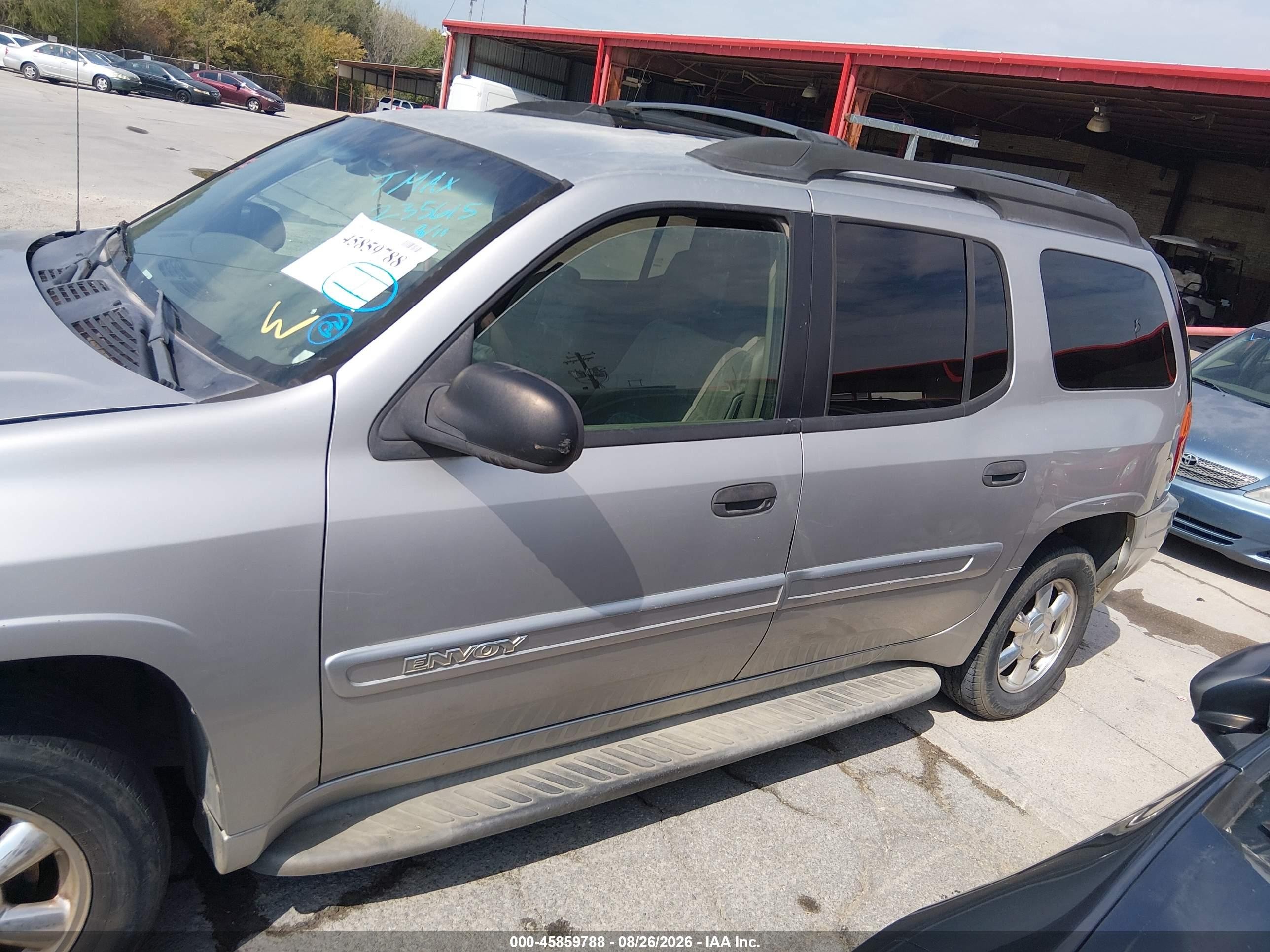 2004 Gmc Envoy Xl Sle Gray vin: 1GKES16S746235615