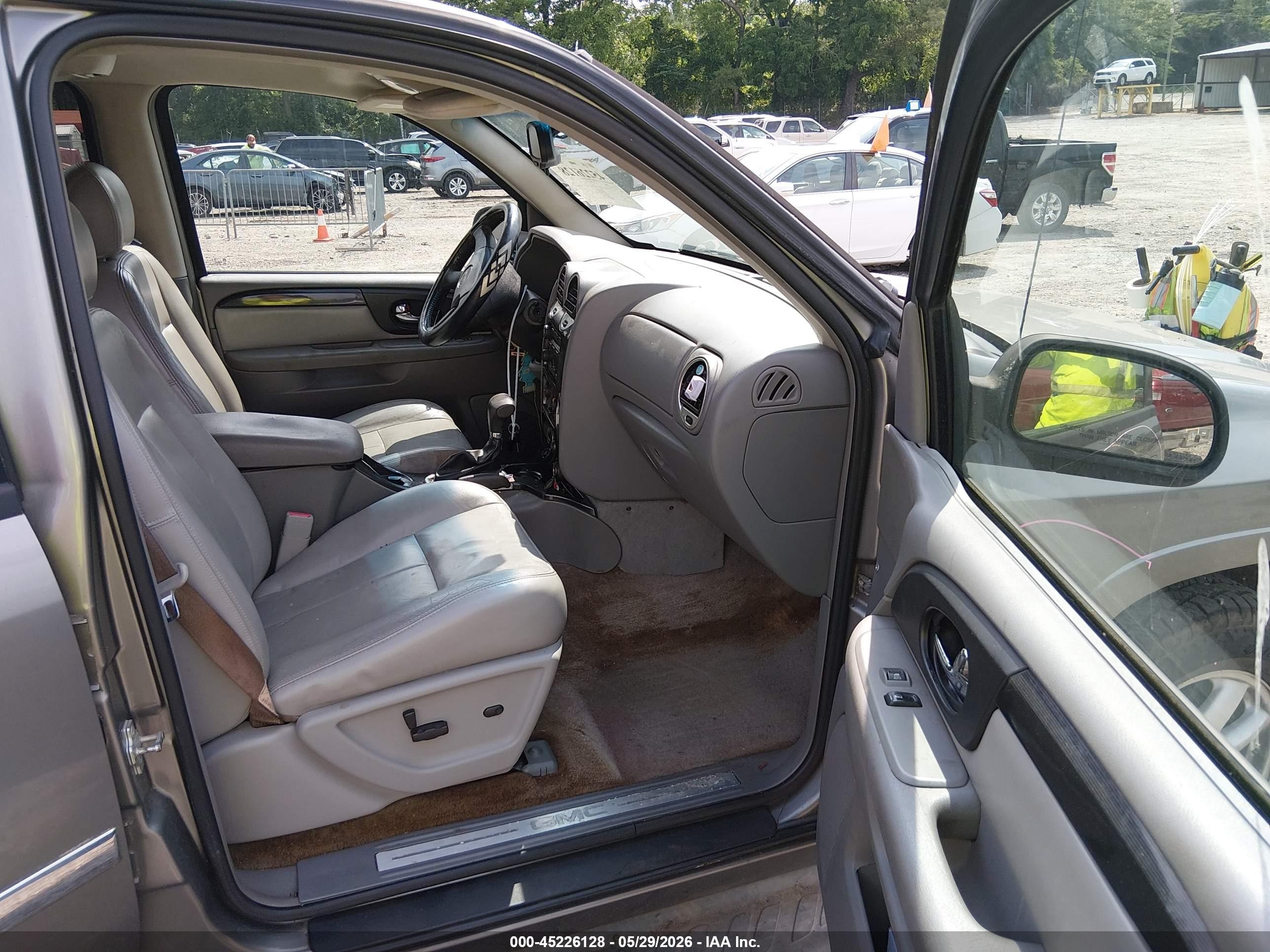 2006 Gmc Envoy Xl Sle Gray vin: 1GKES16S766137722