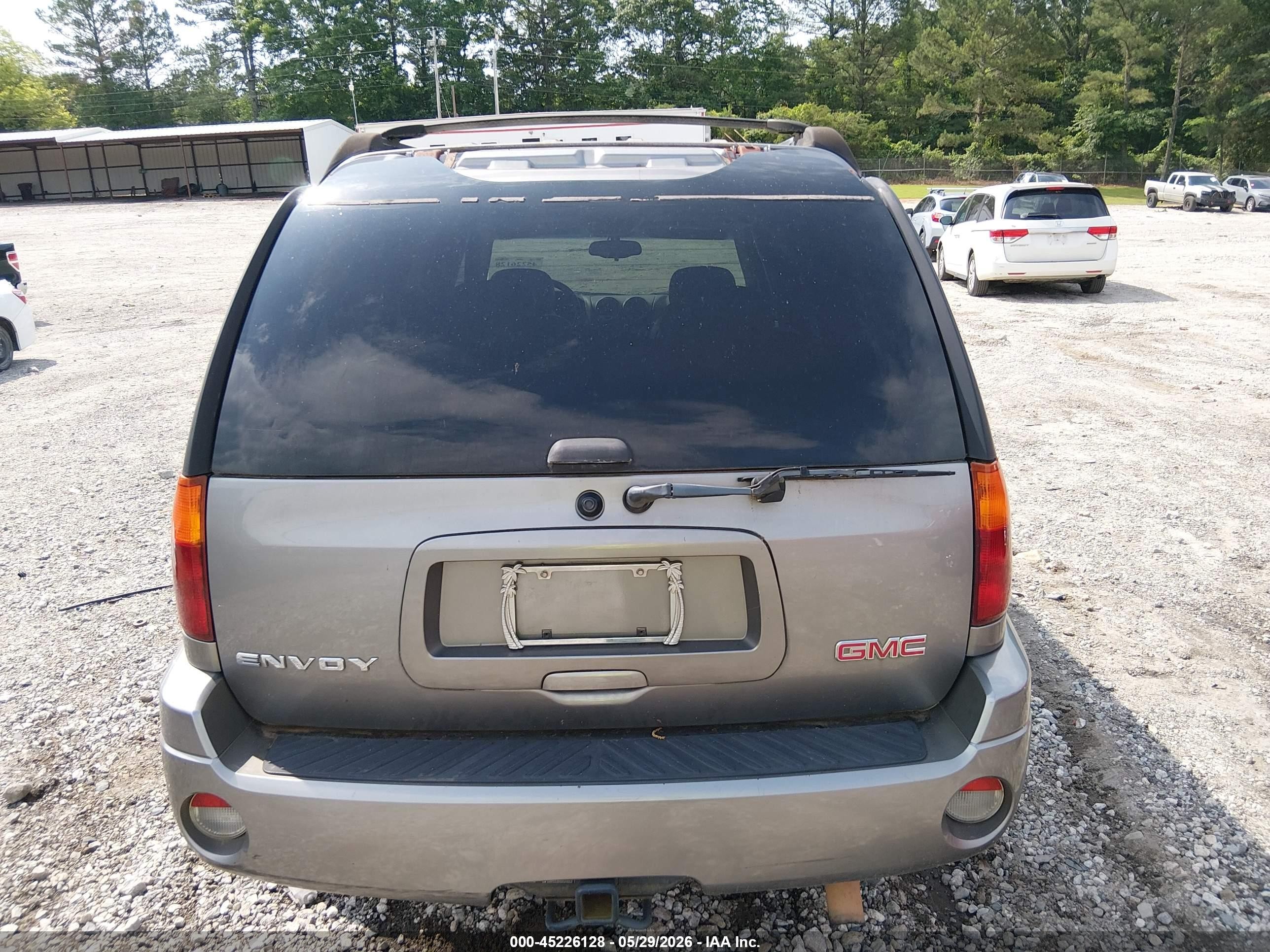 2006 Gmc Envoy Xl Sle Gray vin: 1GKES16S766137722