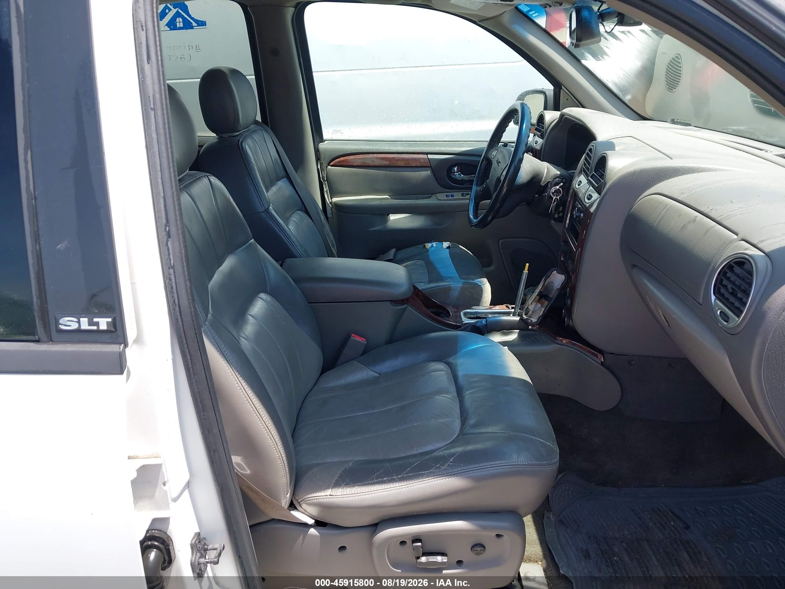 2002 Gmc Envoy Xl Slt White vin: 1GKES16S826116002