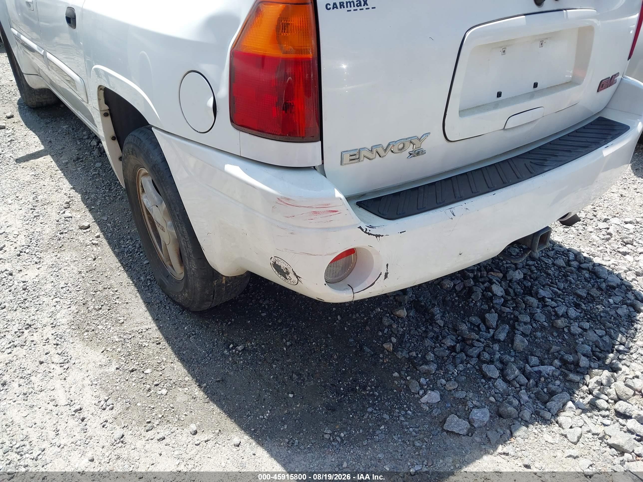 2002 Gmc Envoy Xl Slt White vin: 1GKES16S826116002