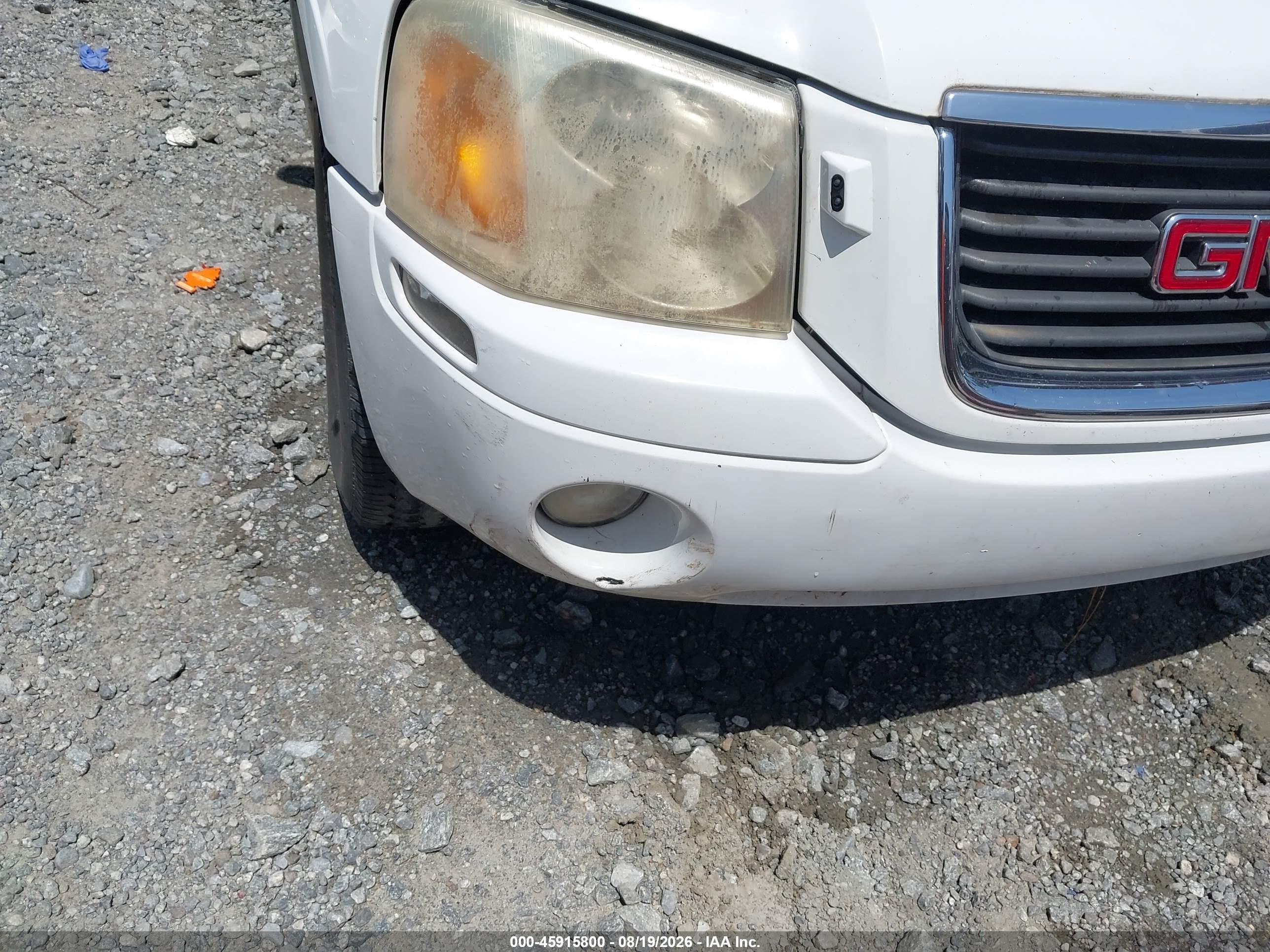 2002 Gmc Envoy Xl Slt White vin: 1GKES16S826116002