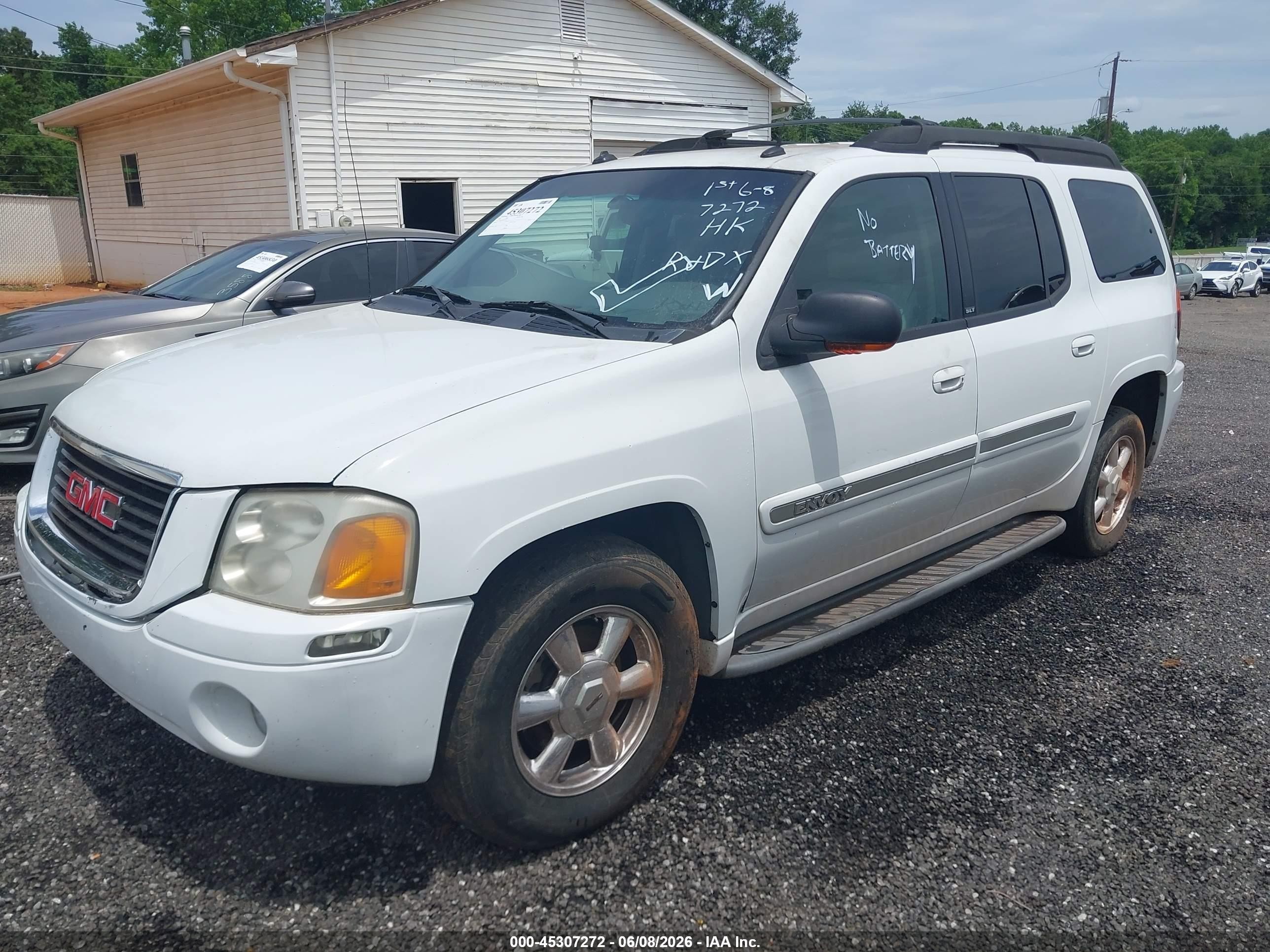 2004 Gmc Envoy Xl Slt White vin: 1GKES16S946131871