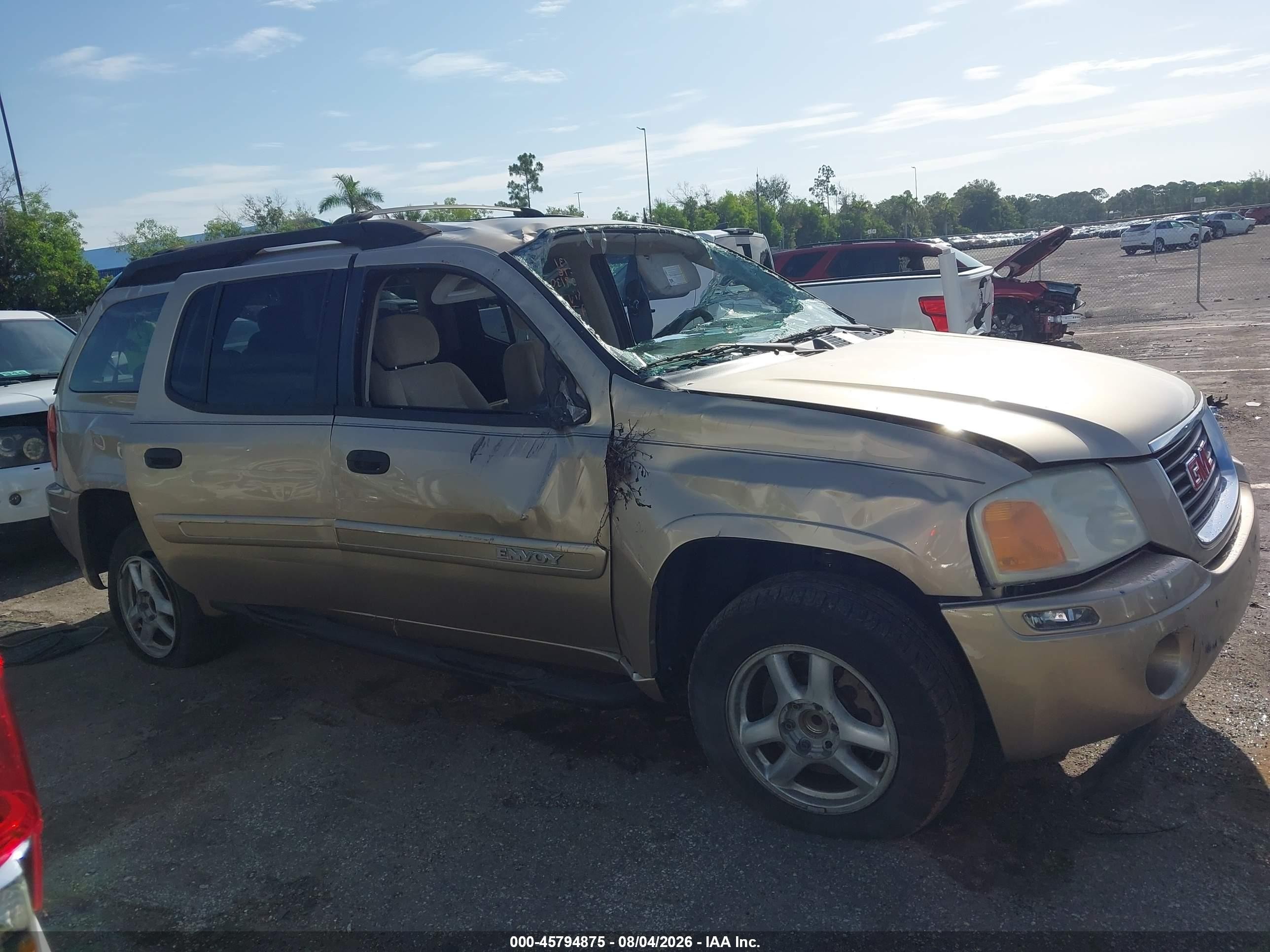 2005 Gmc Envoy Xl Sle Tan vin: 1GKES16S956109130