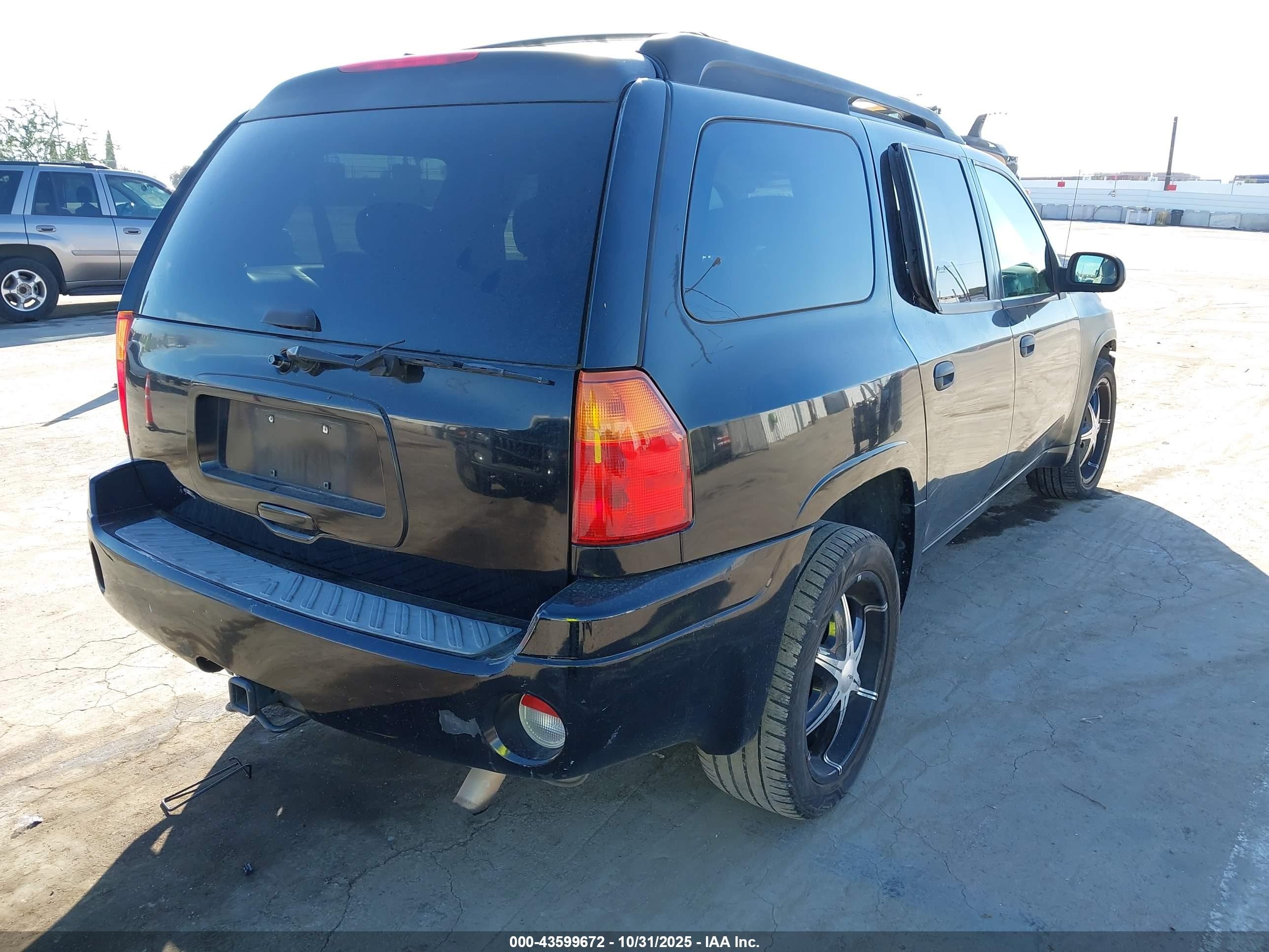 2006 Gmc Envoy Xl Sle Black vin: 1GKES16S966108965