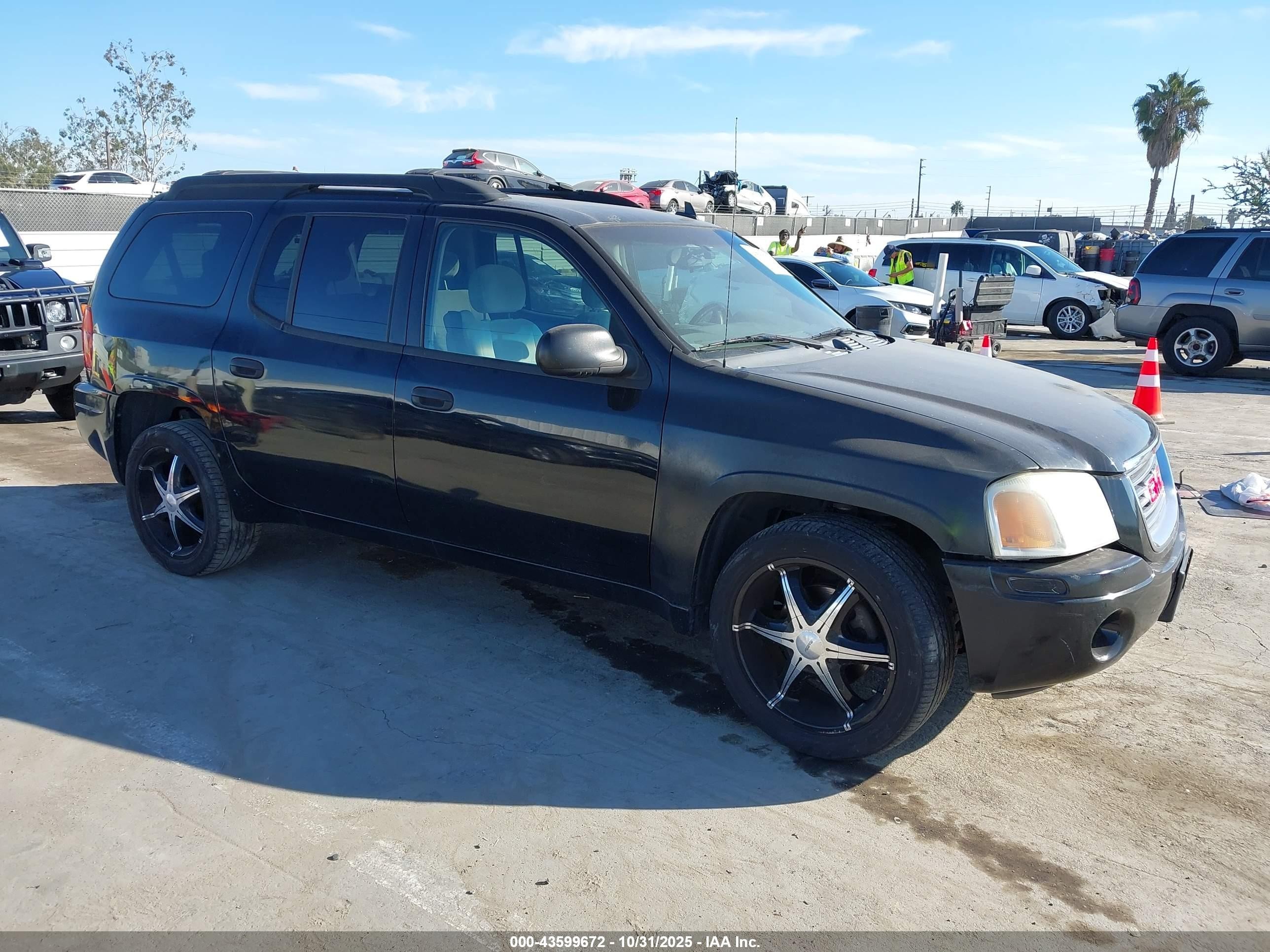 2006 Gmc Envoy Xl Sle Black vin: 1GKES16S966108965