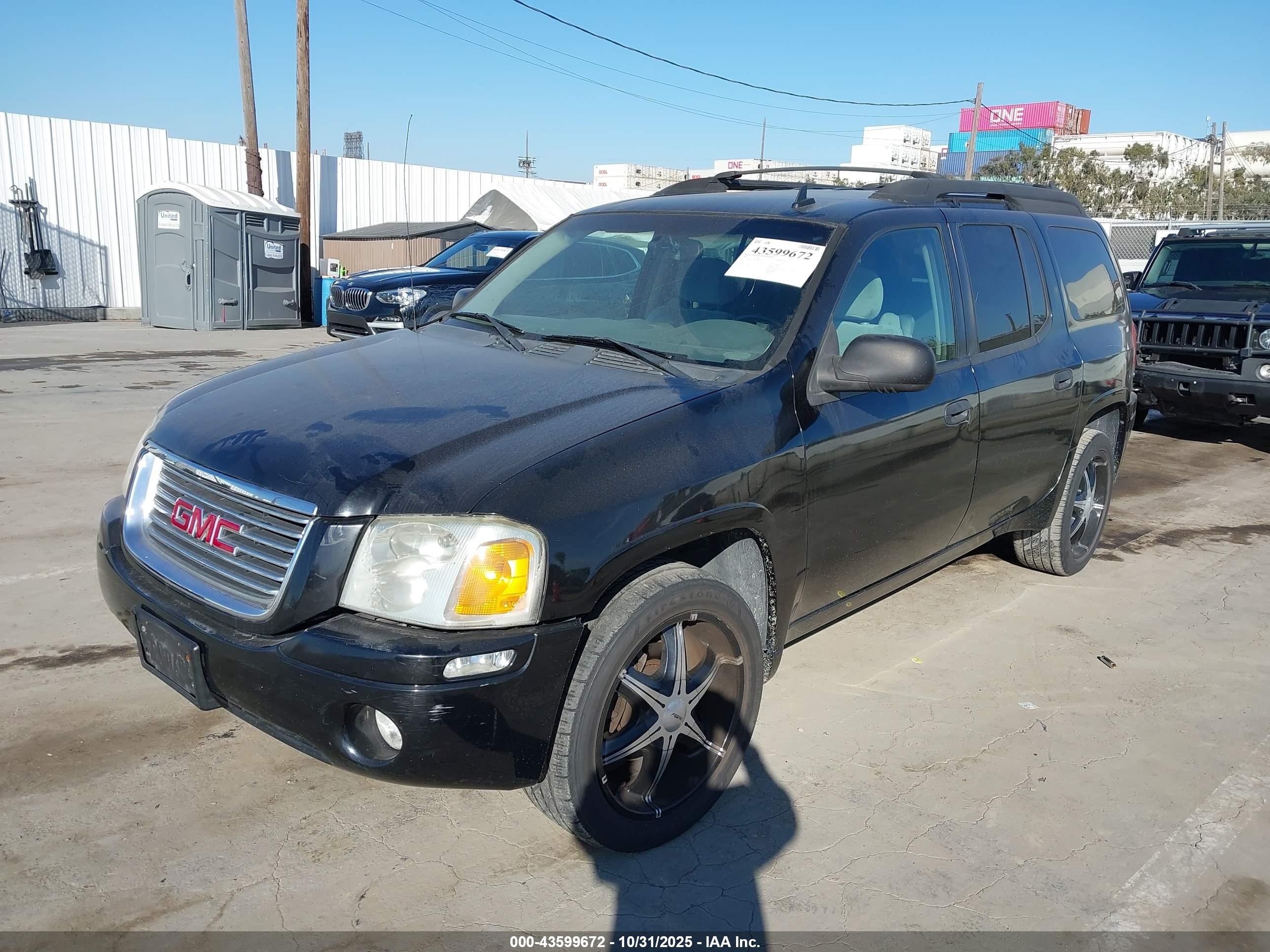 2006 Gmc Envoy Xl Sle Black vin: 1GKES16S966108965