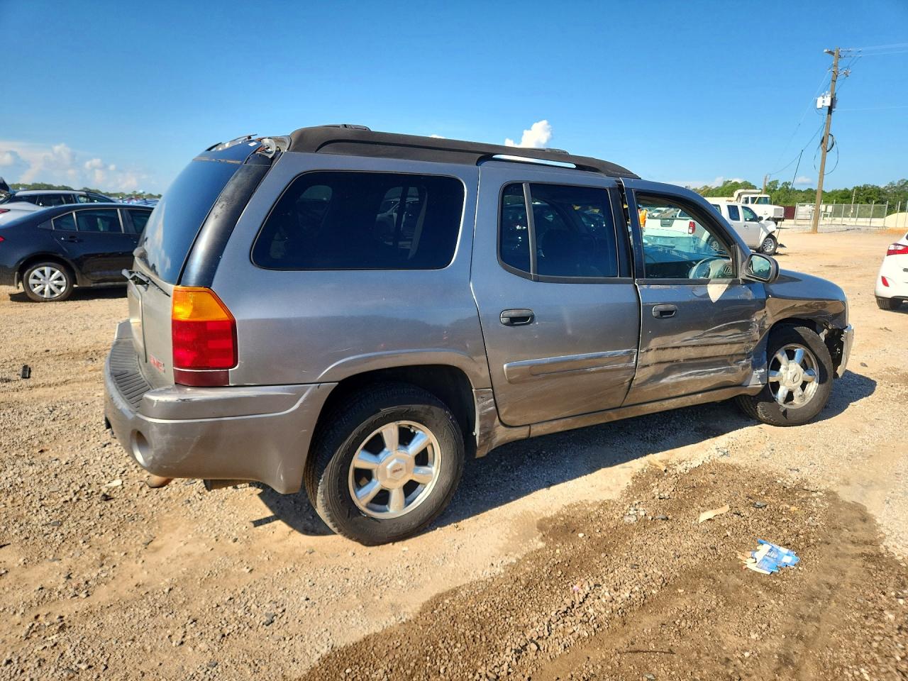 2005 Gmc Envoy Xl Gray vin: 1GKES16SX56181504