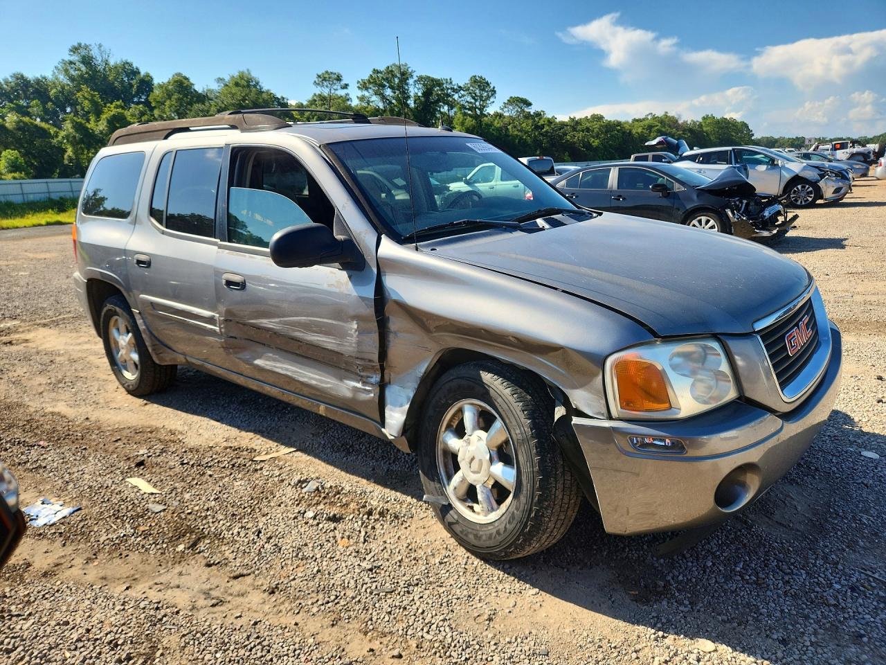 2005 Gmc Envoy Xl Gray vin: 1GKES16SX56181504