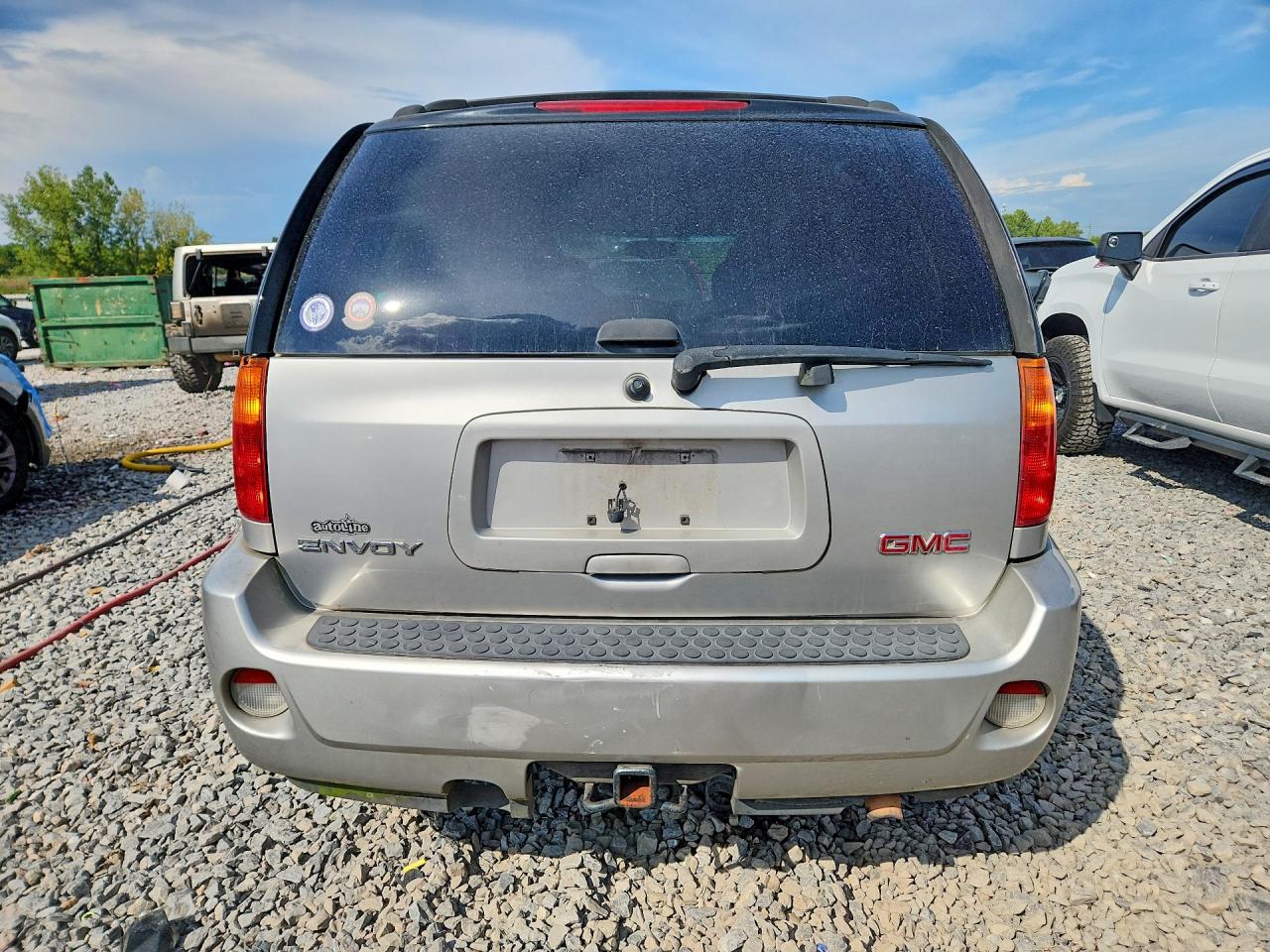 2008 Gmc Envoy Denali Серебряный vin: 1GKES63M082226187