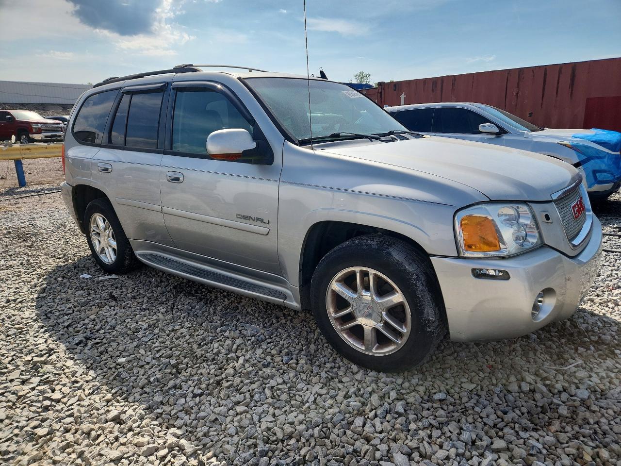 2008 Gmc Envoy Denali Серебряный vin: 1GKES63M082226187