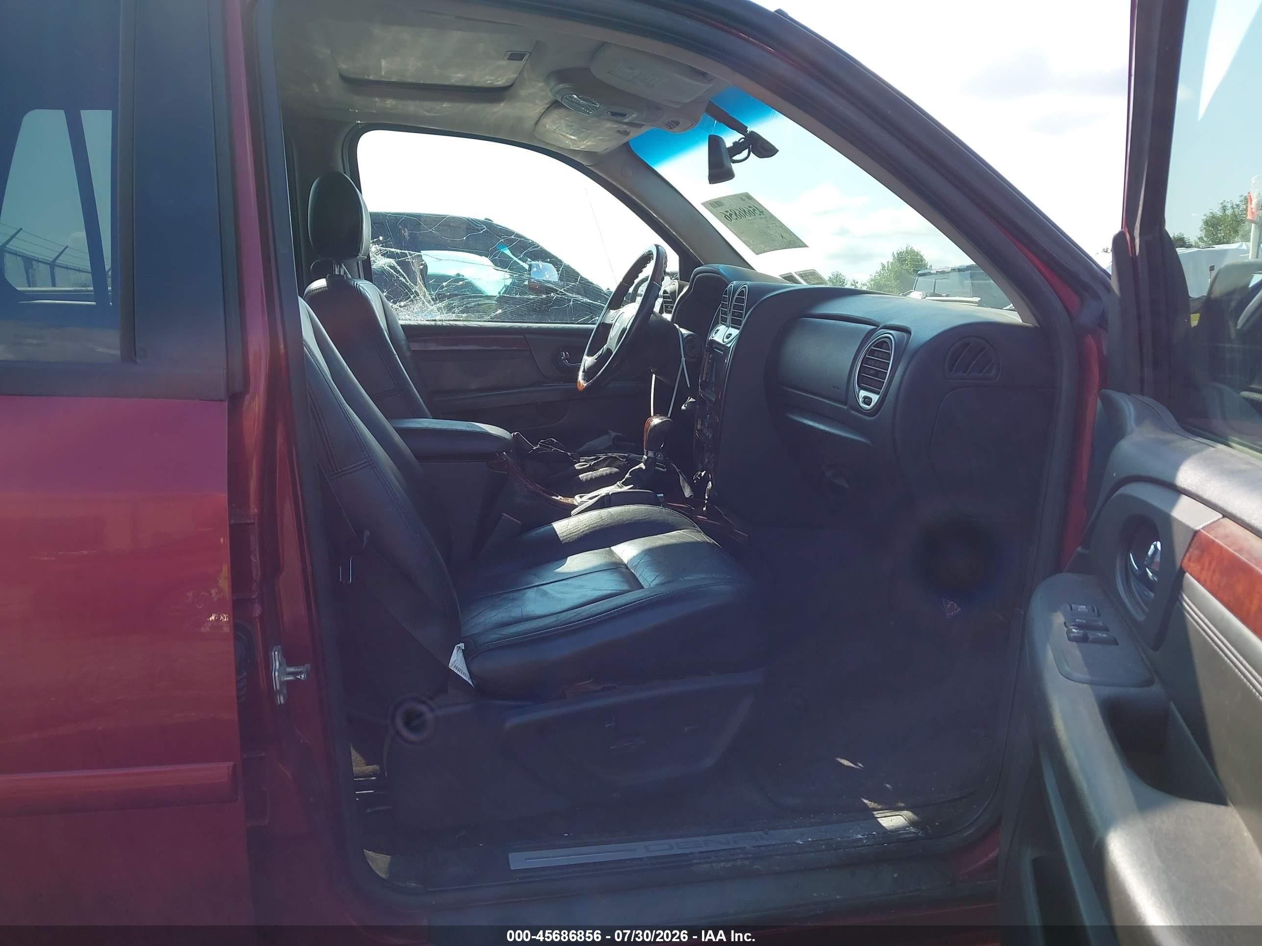 2007 Gmc Envoy Denali Burgundy vin: 1GKES63M172145388