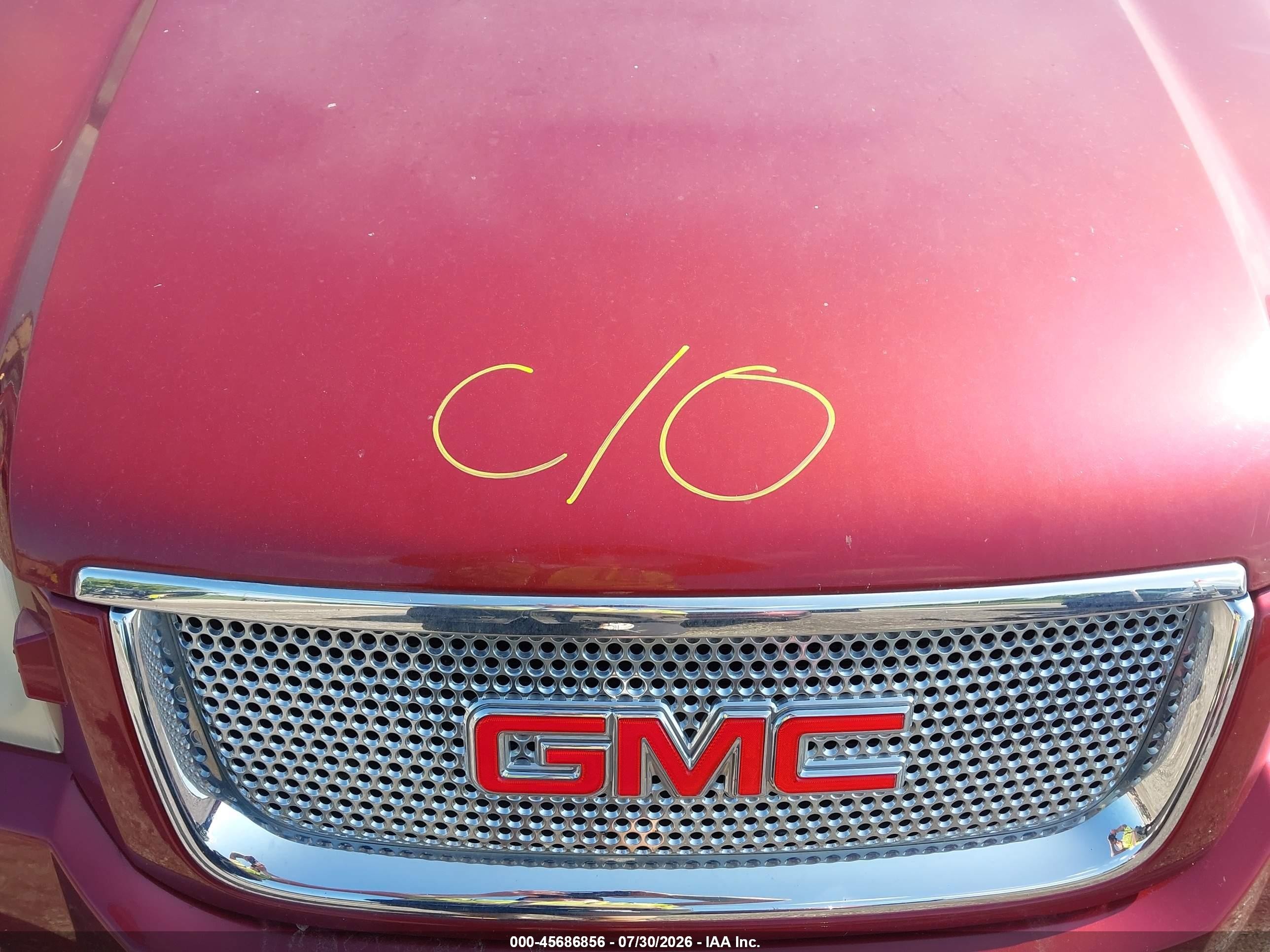 2007 Gmc Envoy Denali Burgundy vin: 1GKES63M172145388
