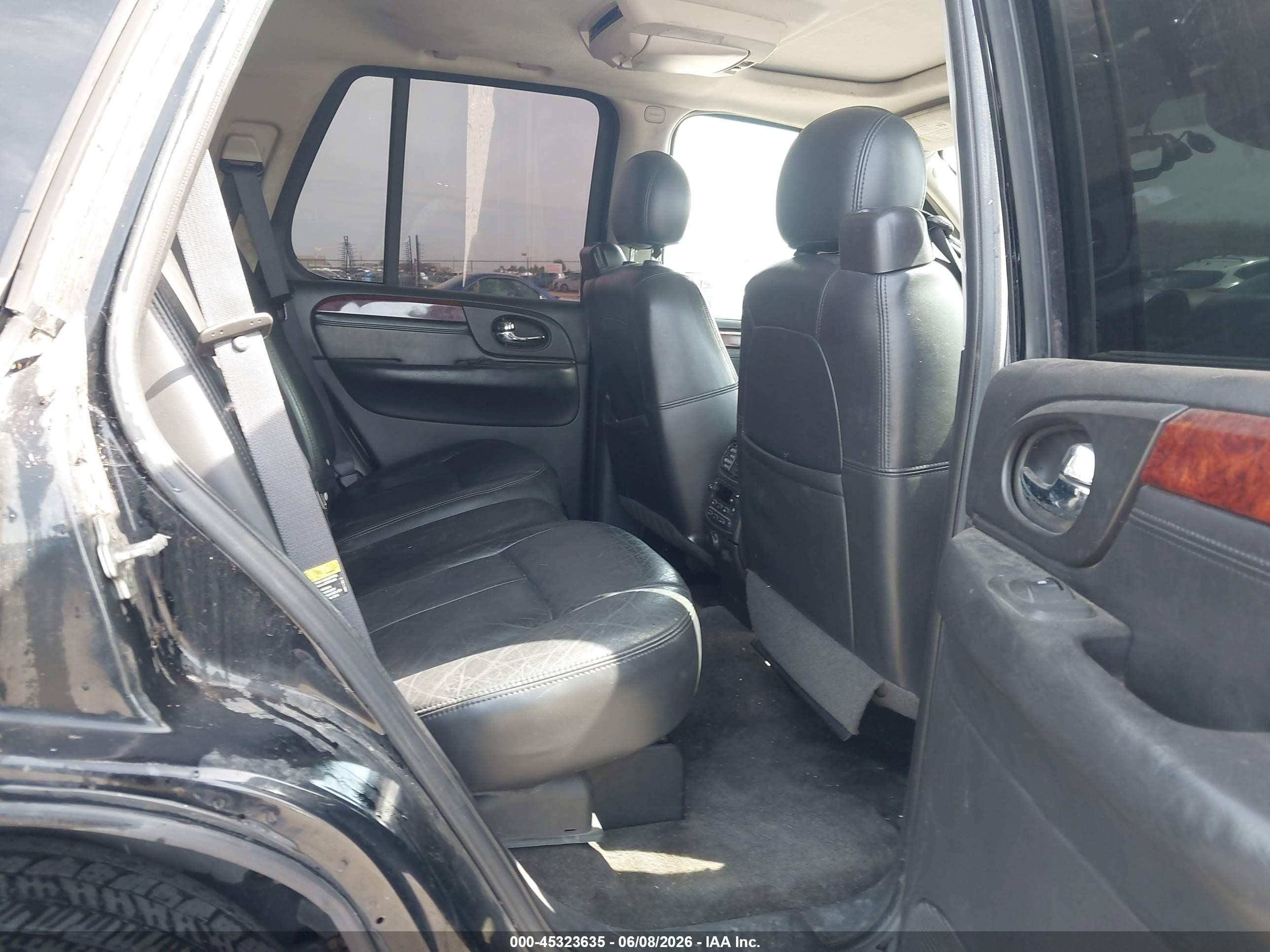 2006 Gmc Envoy Denali Black vin: 1GKES63M462264504