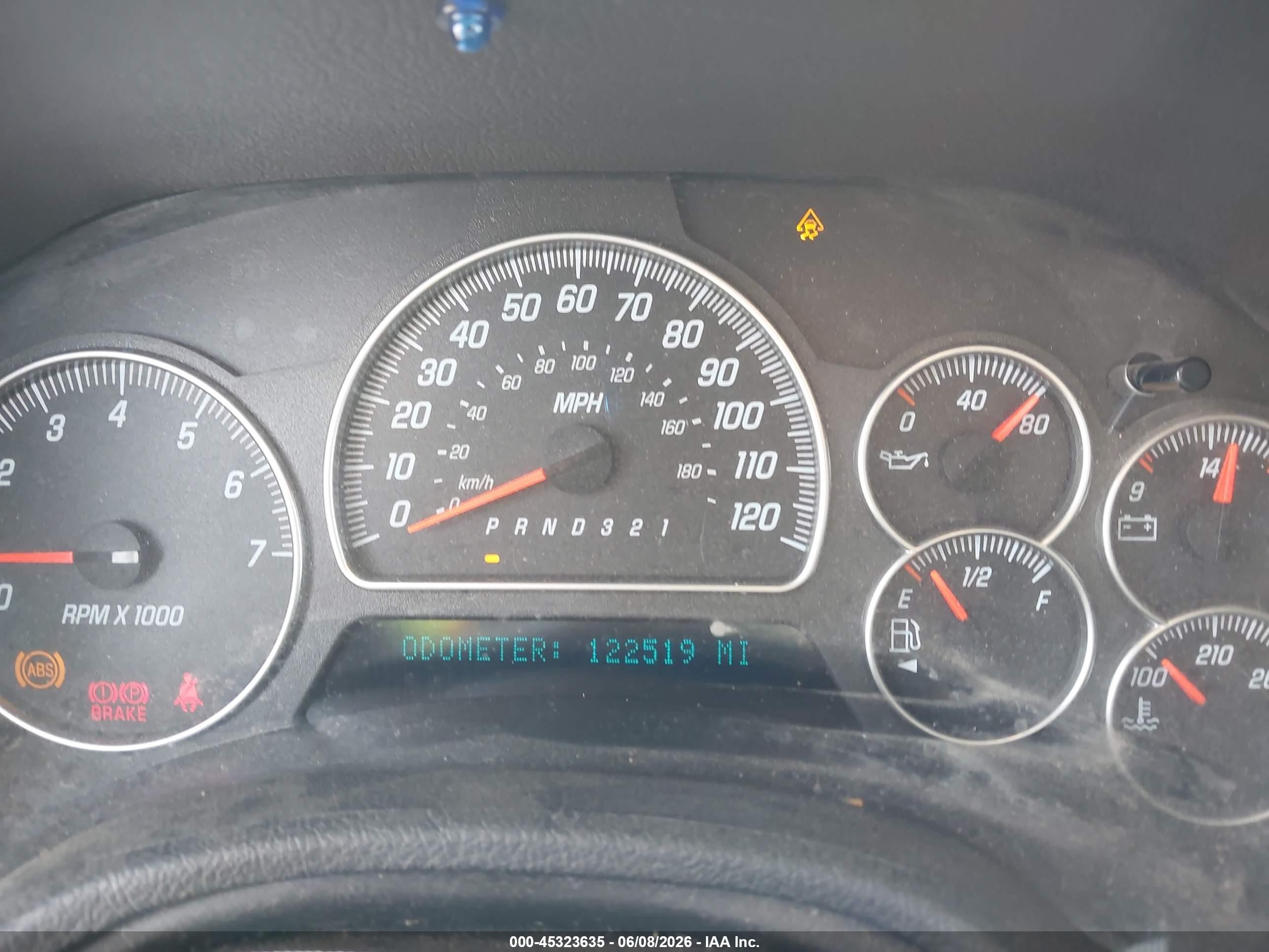 2006 Gmc Envoy Denali Black vin: 1GKES63M462264504
