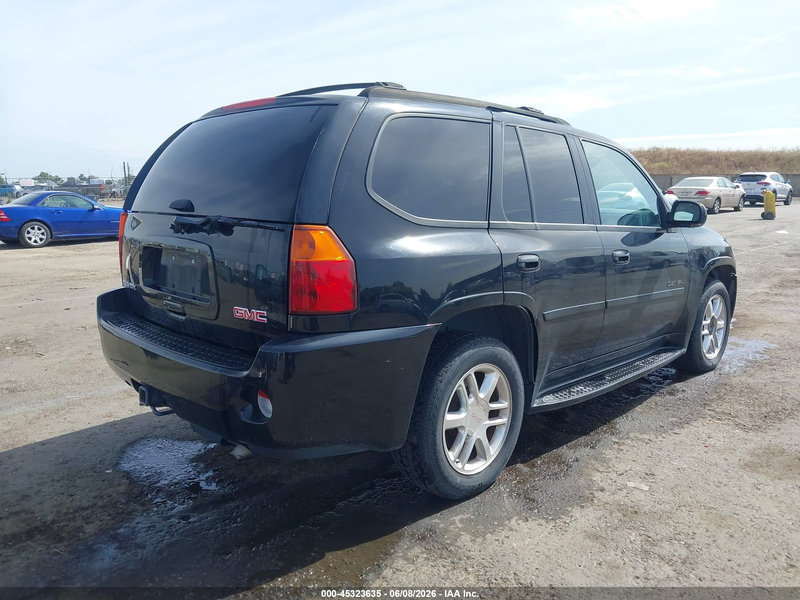 2006 Gmc Envoy Denali Black vin: 1GKES63M462264504