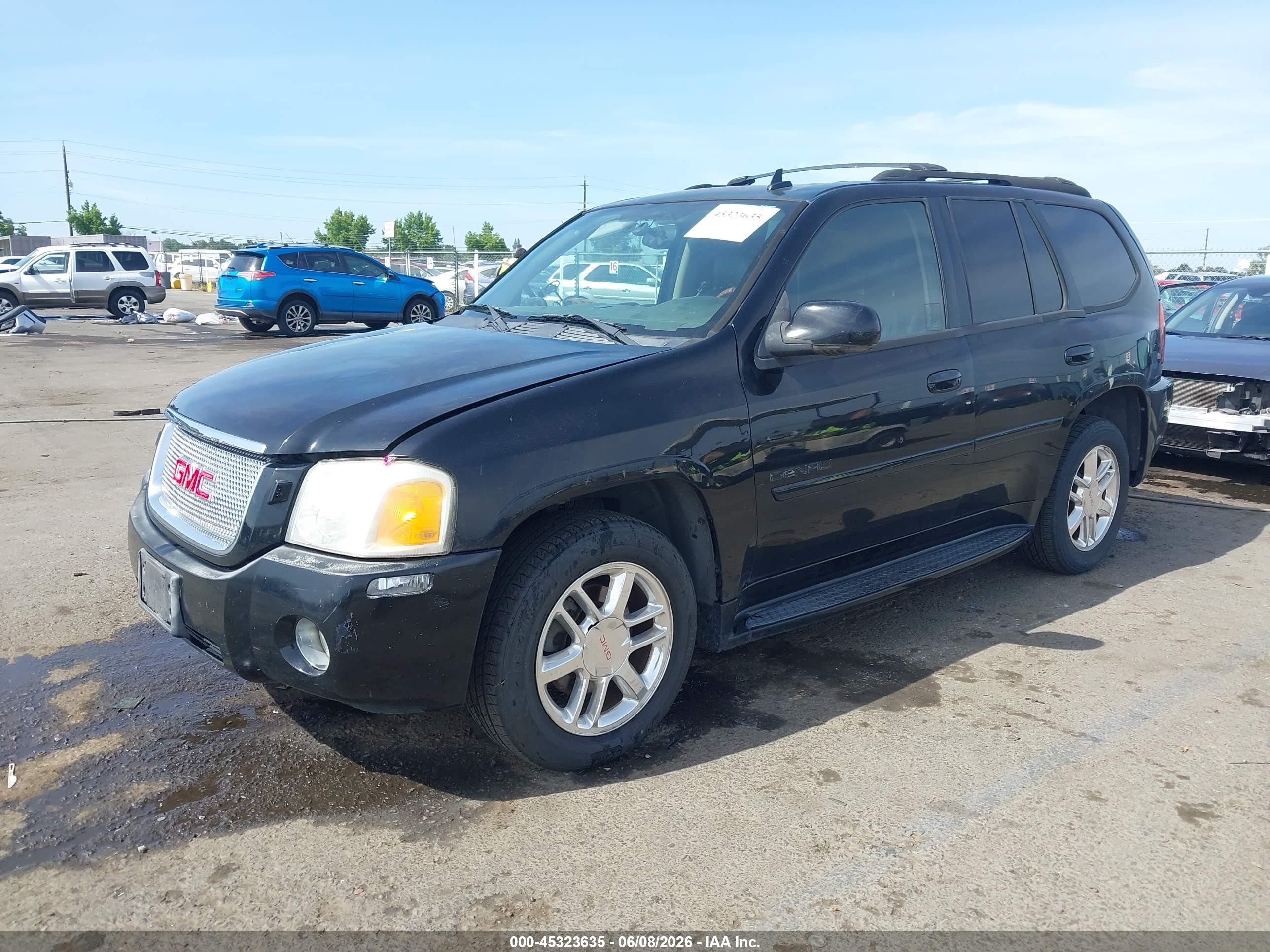 2006 Gmc Envoy Denali Black vin: 1GKES63M462264504