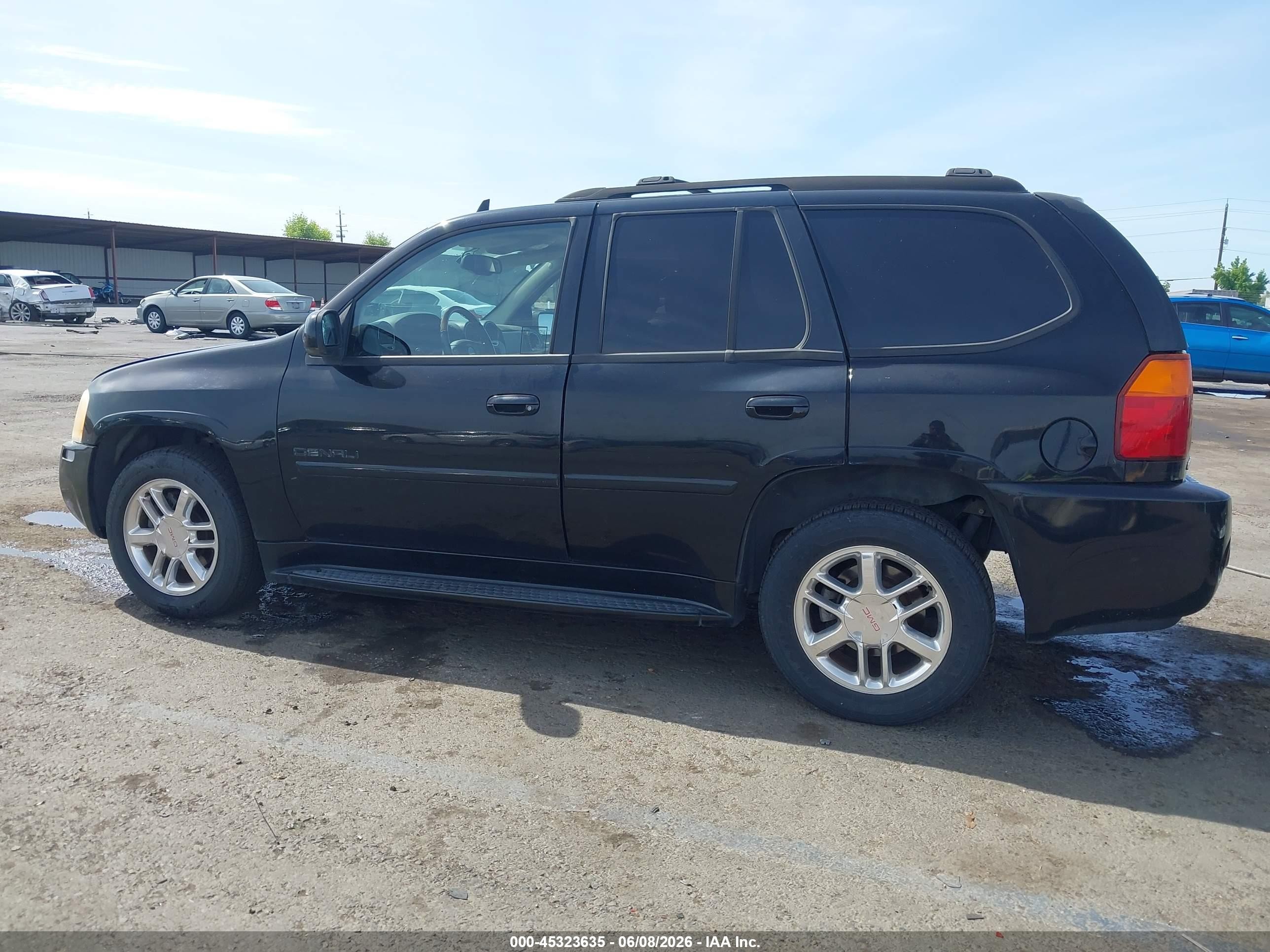 2006 Gmc Envoy Denali Black vin: 1GKES63M462264504