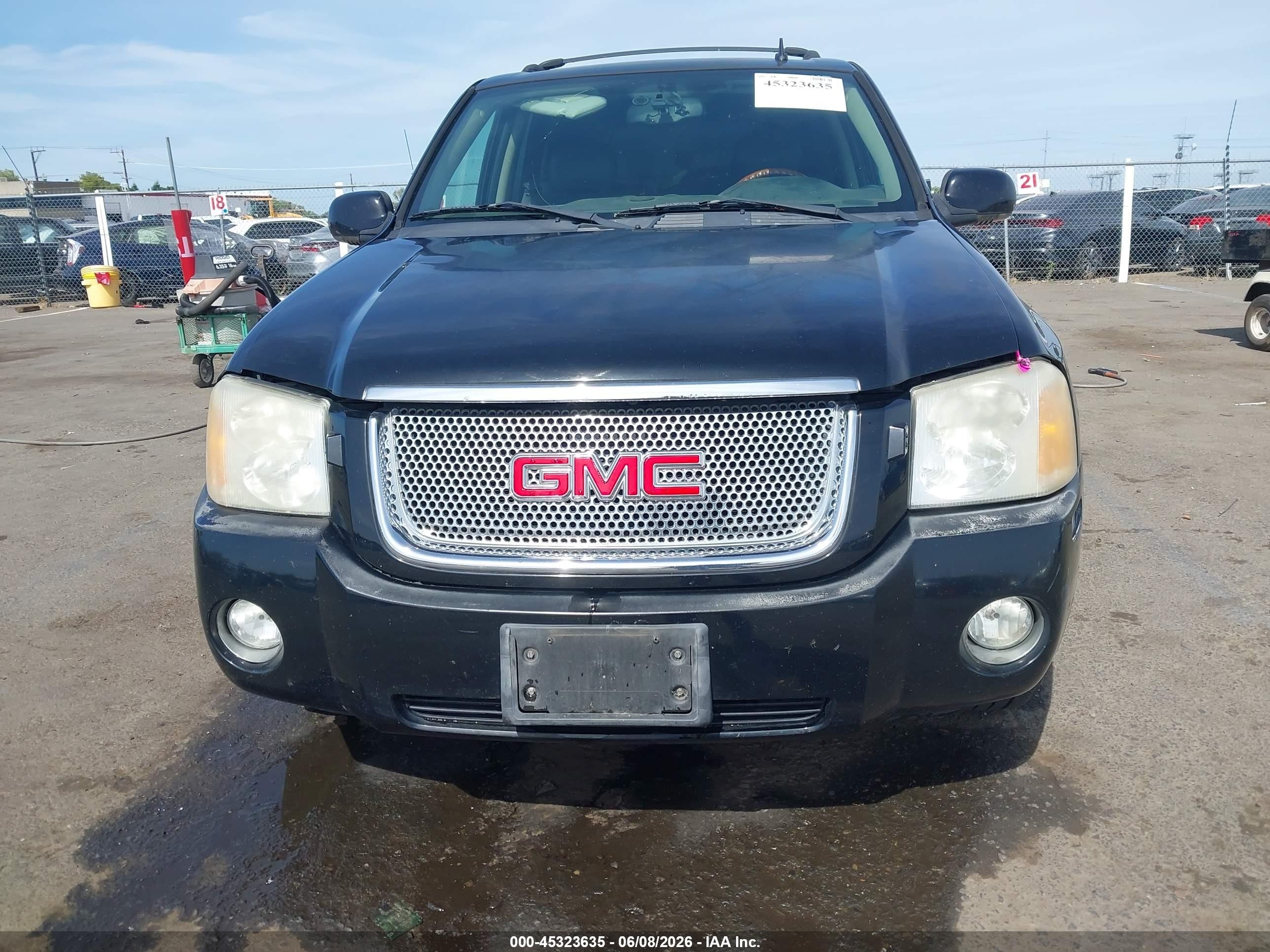 2006 Gmc Envoy Denali Black vin: 1GKES63M462264504