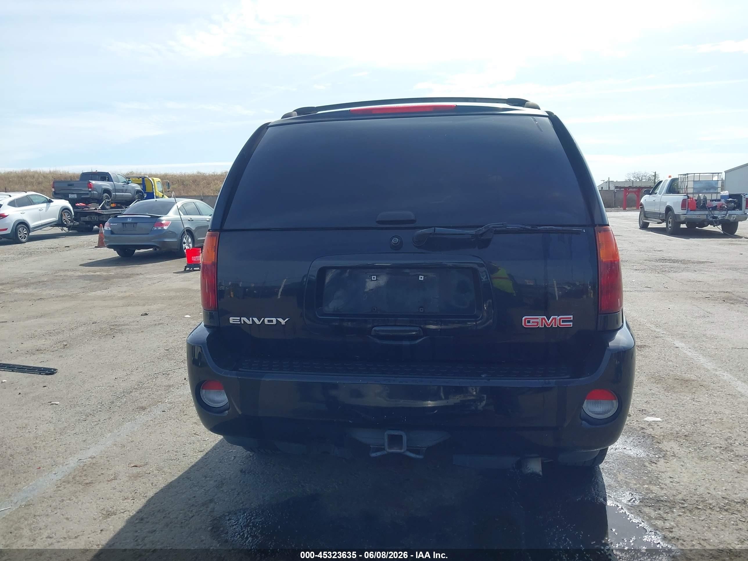 2006 Gmc Envoy Denali Black vin: 1GKES63M462264504