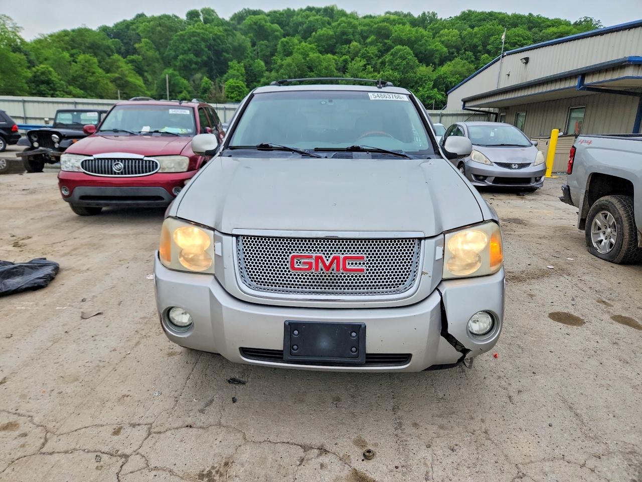 2006 Gmc Envoy Denali Silver vin: 1GKES63M562238722