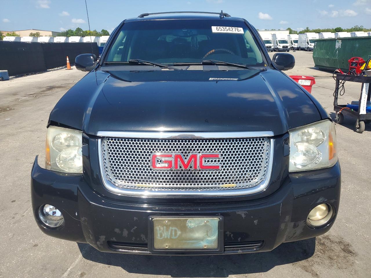 2008 Gmc Envoy Denali Black vin: 1GKES63M582163815