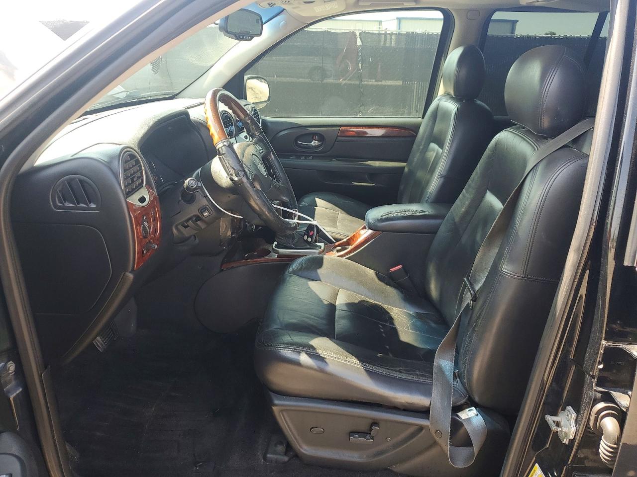 2008 Gmc Envoy Denali Black vin: 1GKES63M582163815