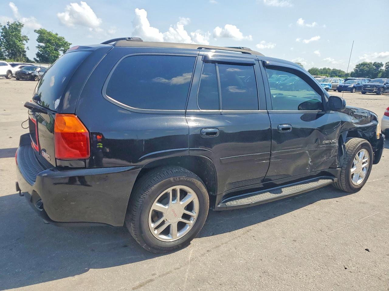 2008 Gmc Envoy Denali Black vin: 1GKES63M582163815