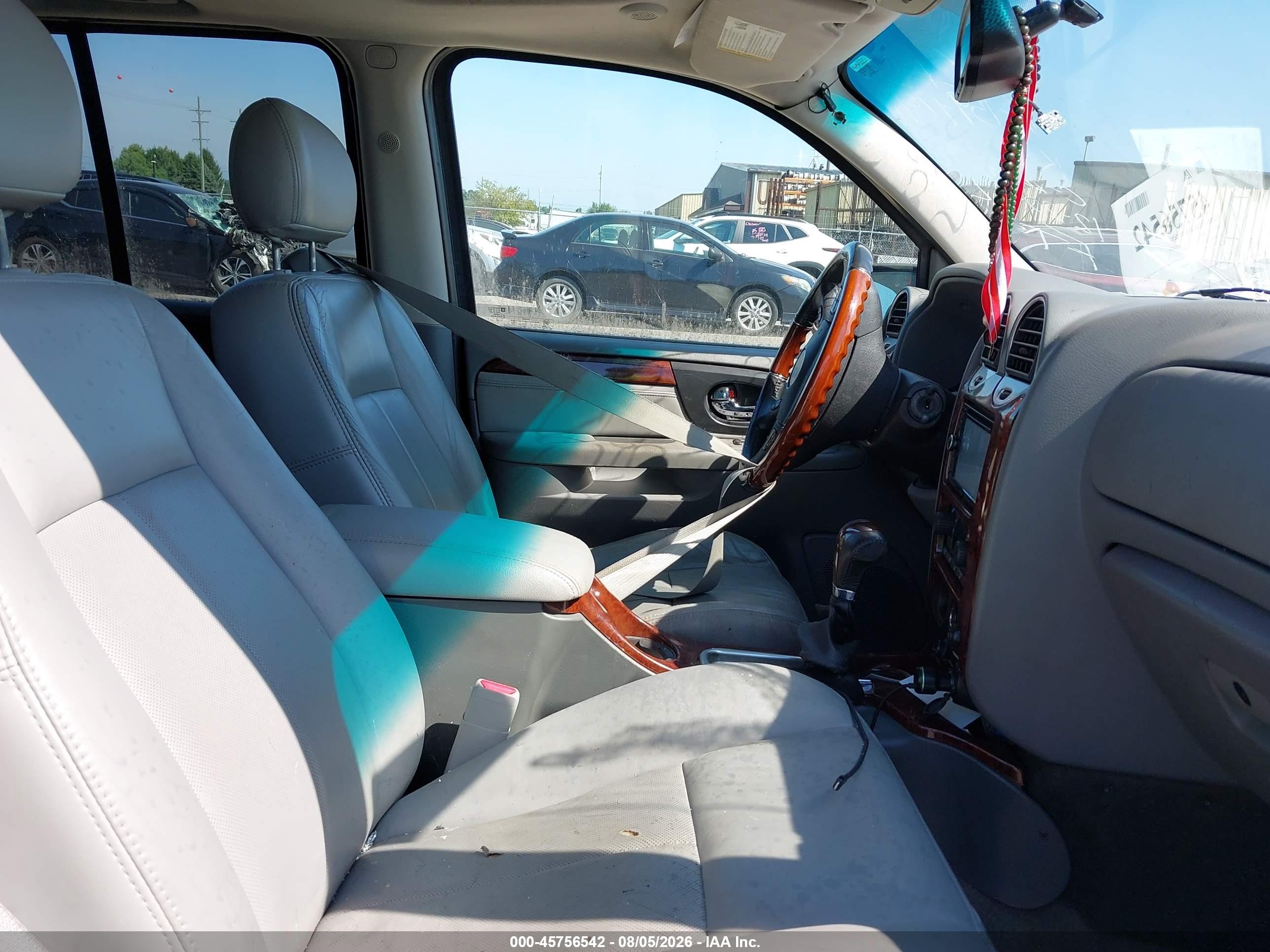 2007 Gmc Envoy Denali Black vin: 1GKES63M872159479