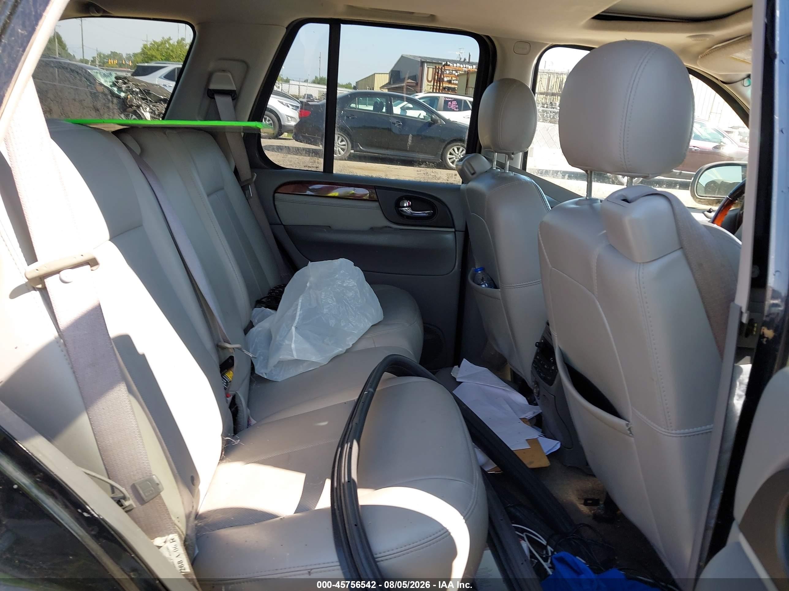 2007 Gmc Envoy Denali Black vin: 1GKES63M872159479