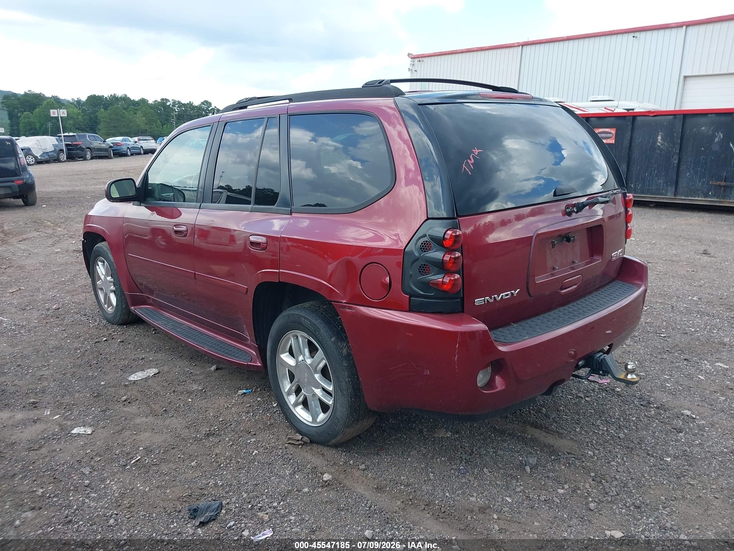 2006 Gmc Envoy Denali Burgundy vin: 1GKES63M962235919
