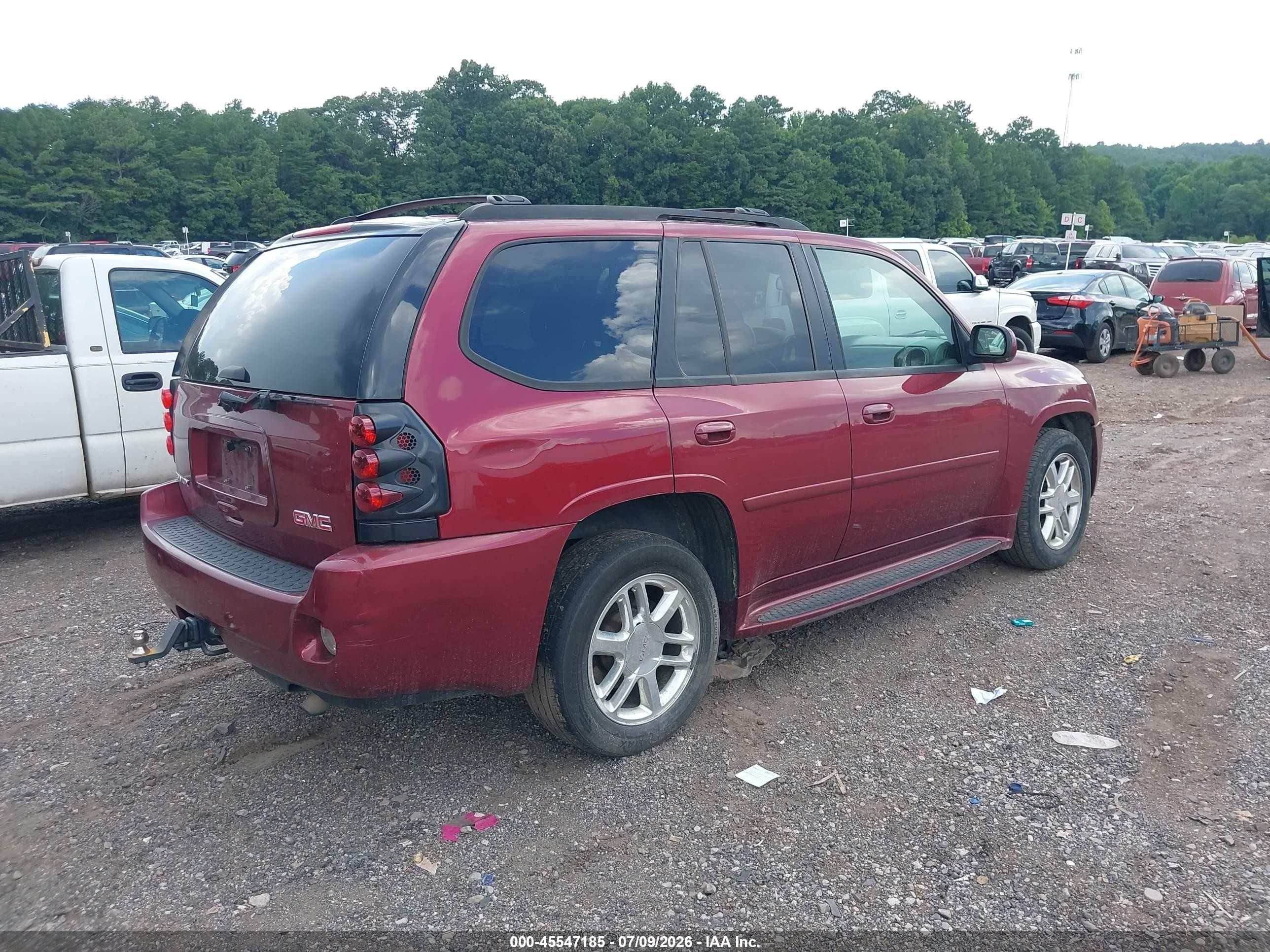2006 Gmc Envoy Denali Burgundy vin: 1GKES63M962235919