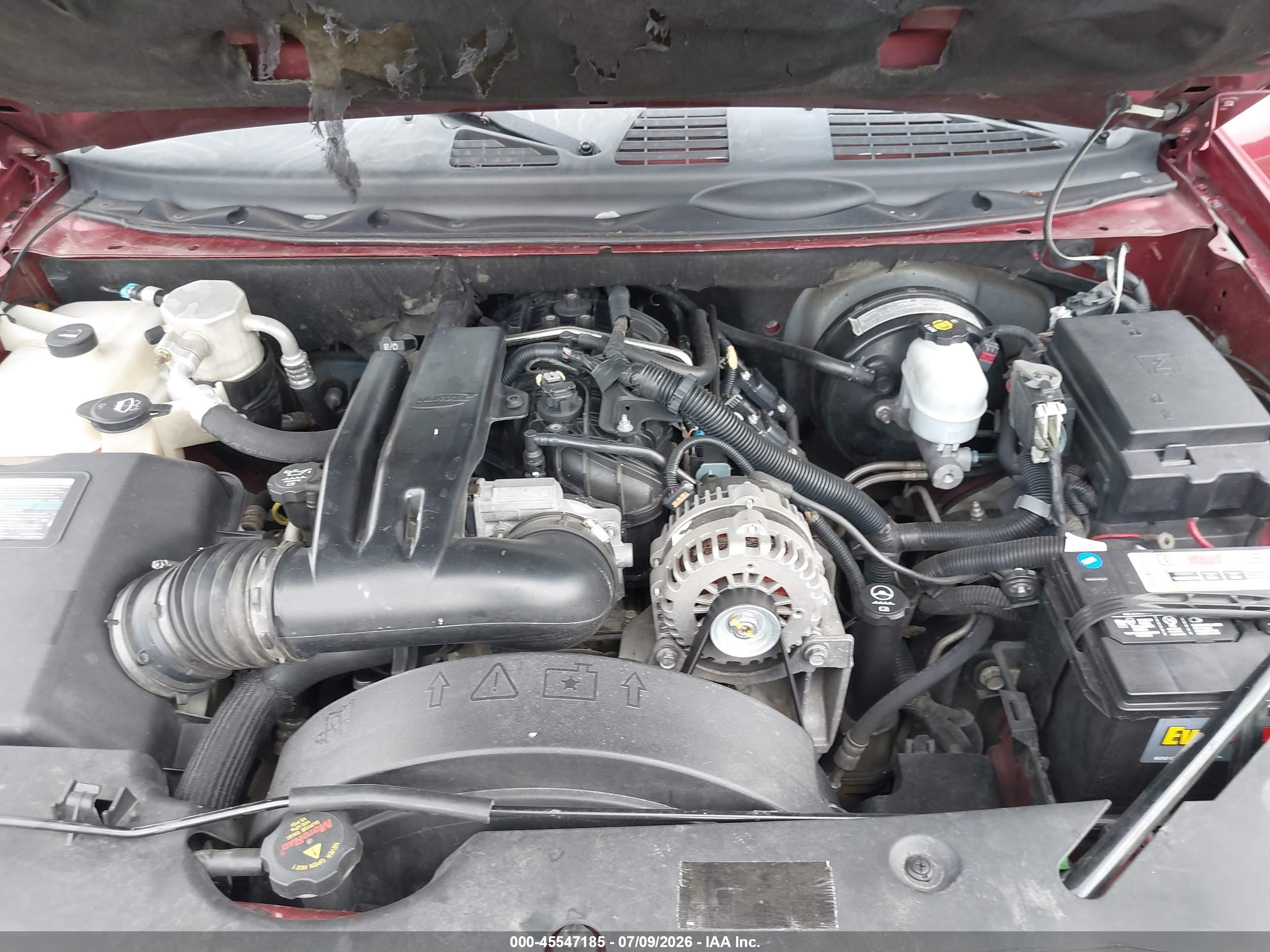 2006 Gmc Envoy Denali Burgundy vin: 1GKES63M962235919