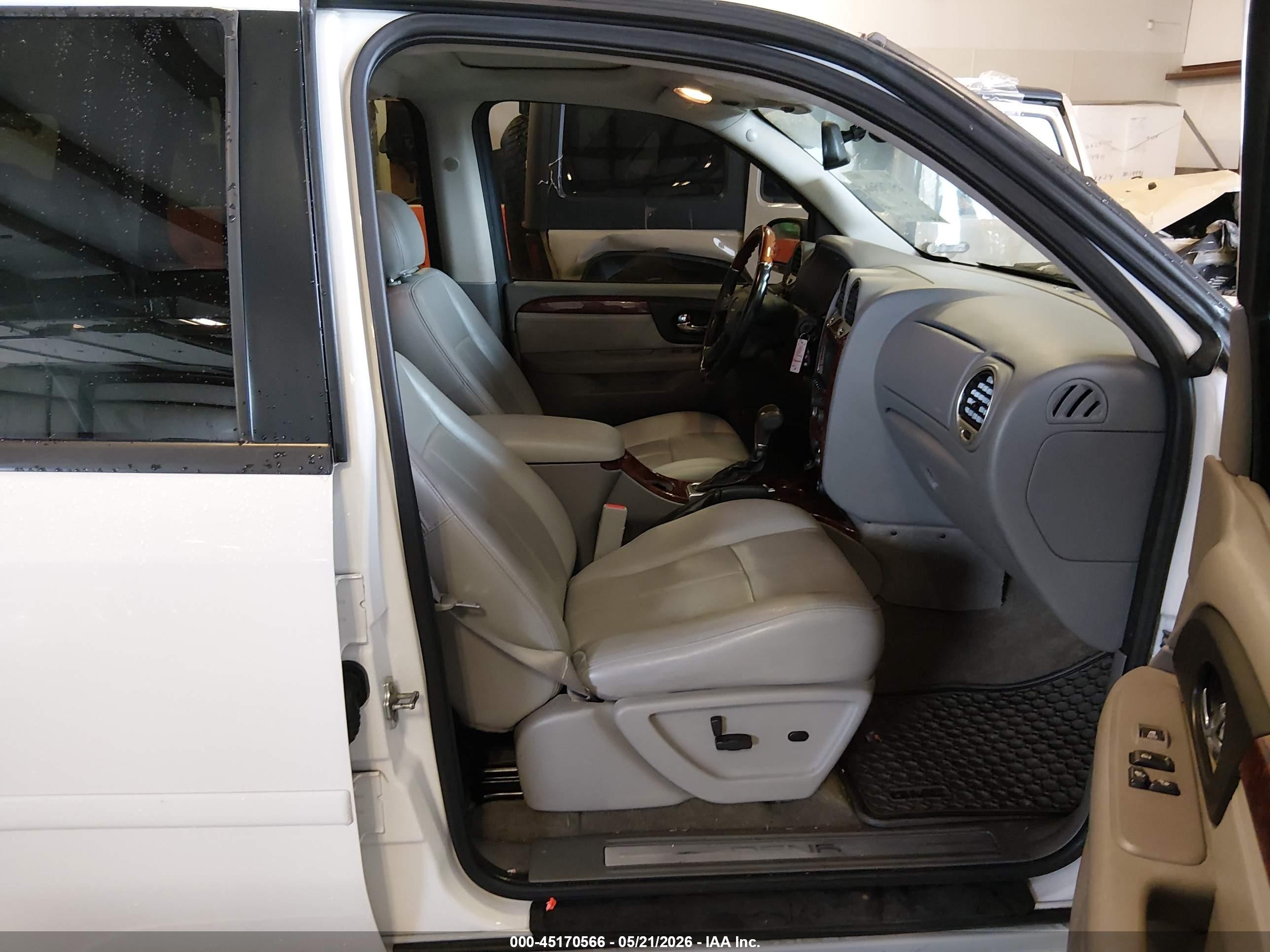 2007 Gmc Envoy Denali White vin: 1GKES63M972185248