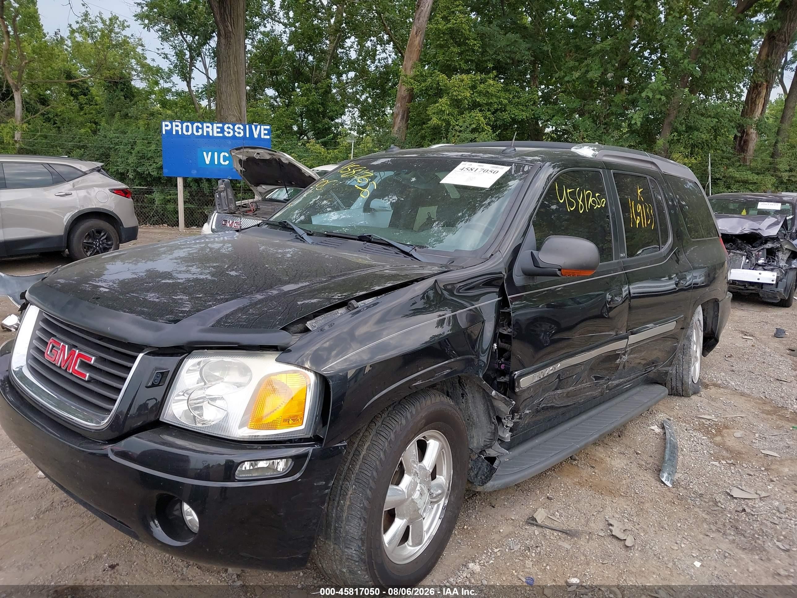 2004 Gmc Envoy Xuv Slt Black vin: 1GKET12P046169133