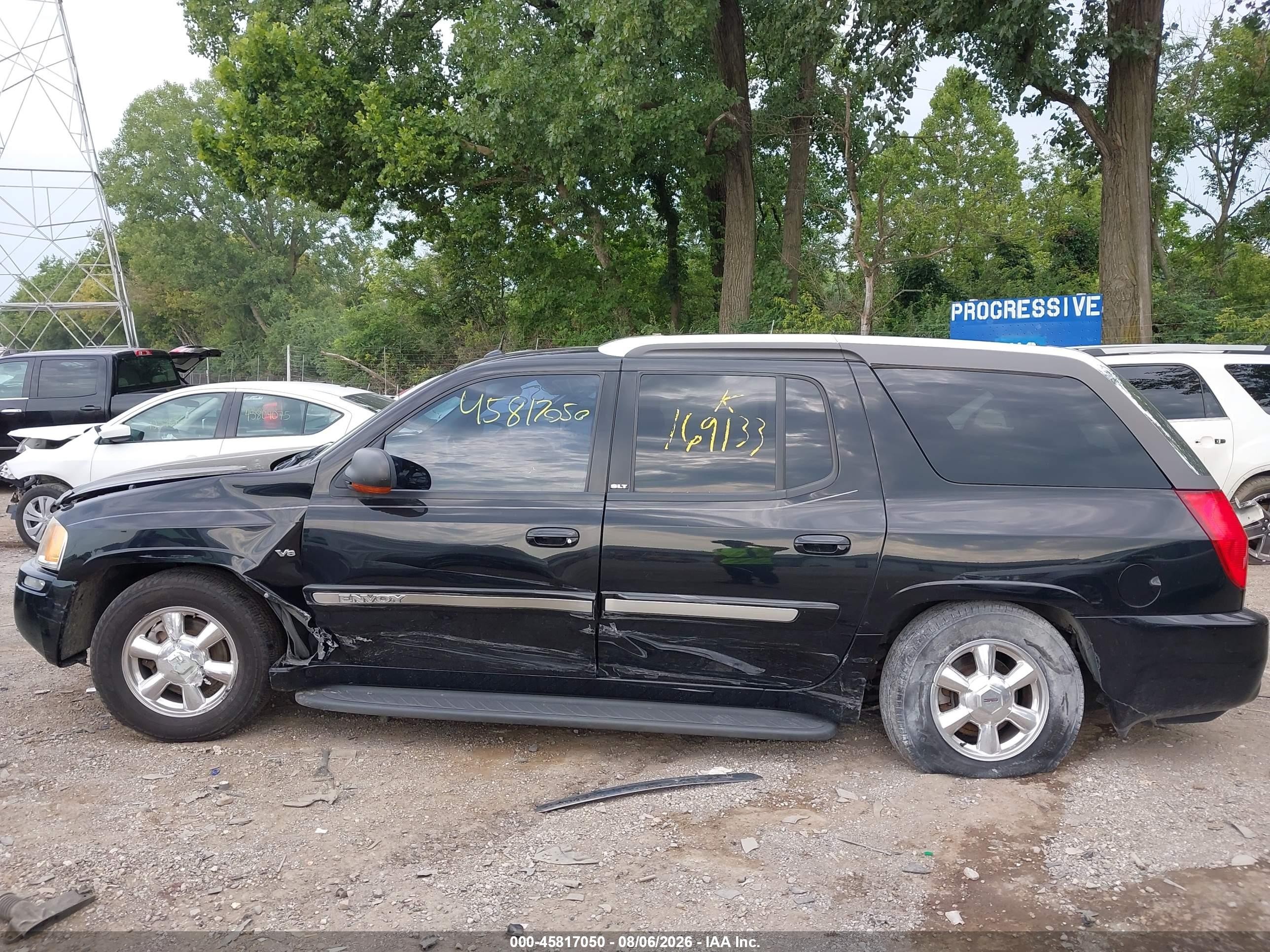 2004 Gmc Envoy Xuv Slt Black vin: 1GKET12P046169133