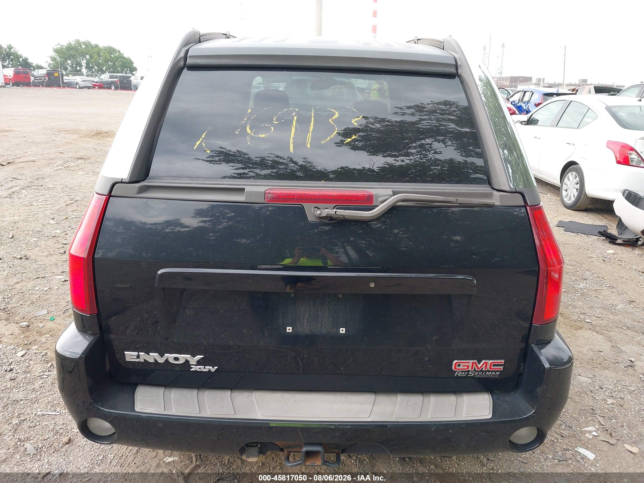 2004 Gmc Envoy Xuv Slt Black vin: 1GKET12P046169133