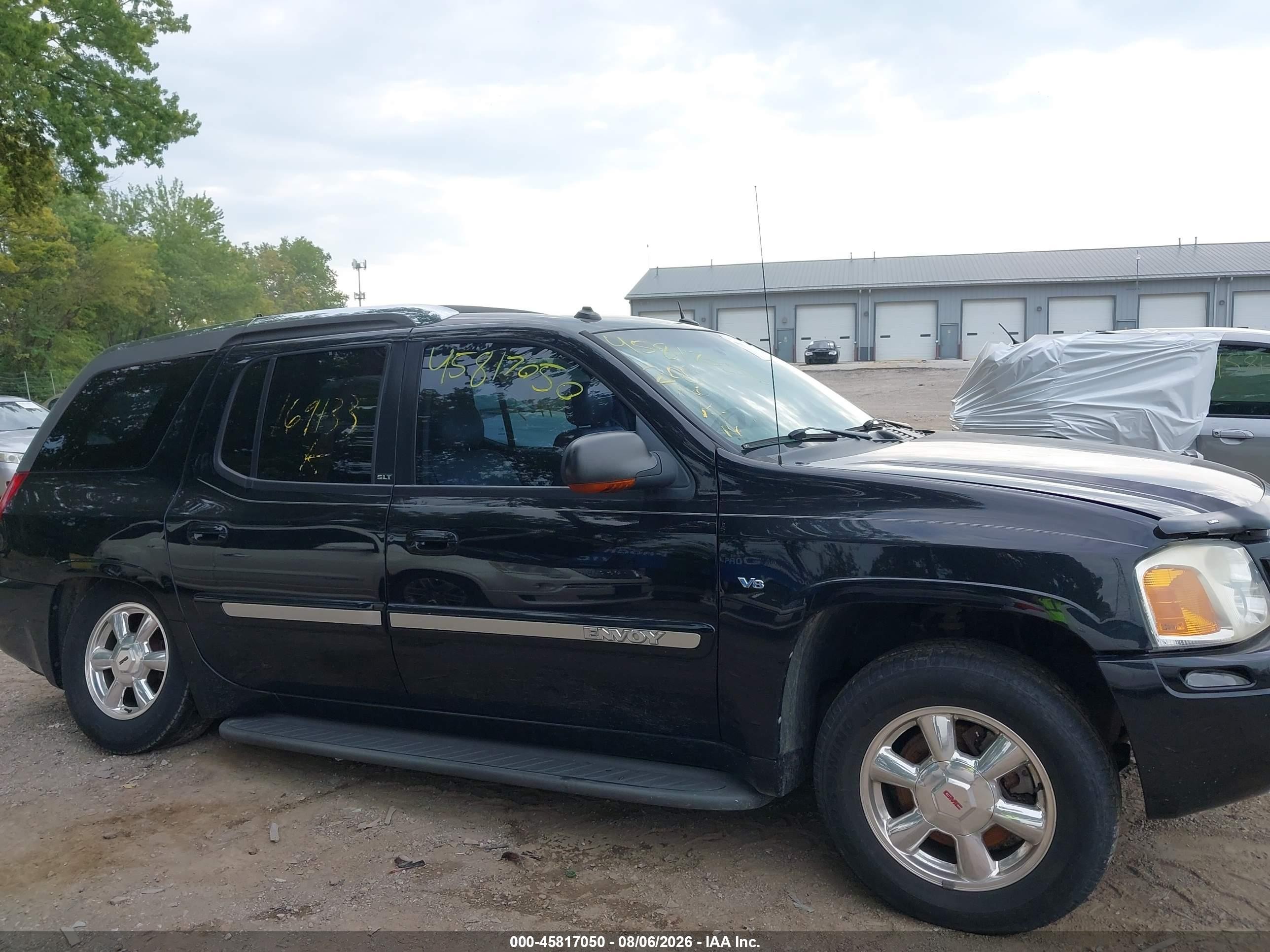 2004 Gmc Envoy Xuv Slt Black vin: 1GKET12P046169133