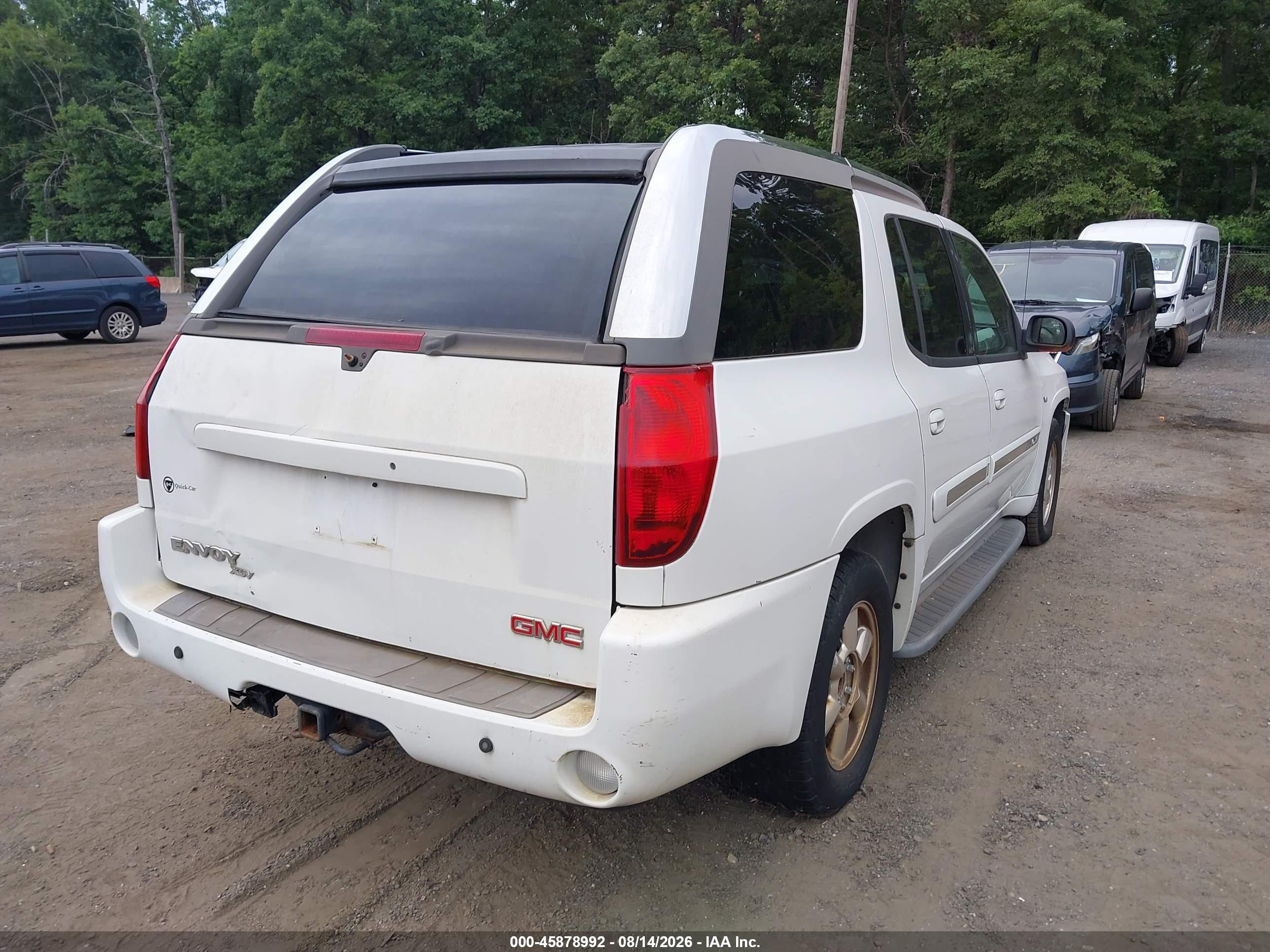 2004 Gmc Envoy Xuv Slt Белый vin: 1GKET12P946156574