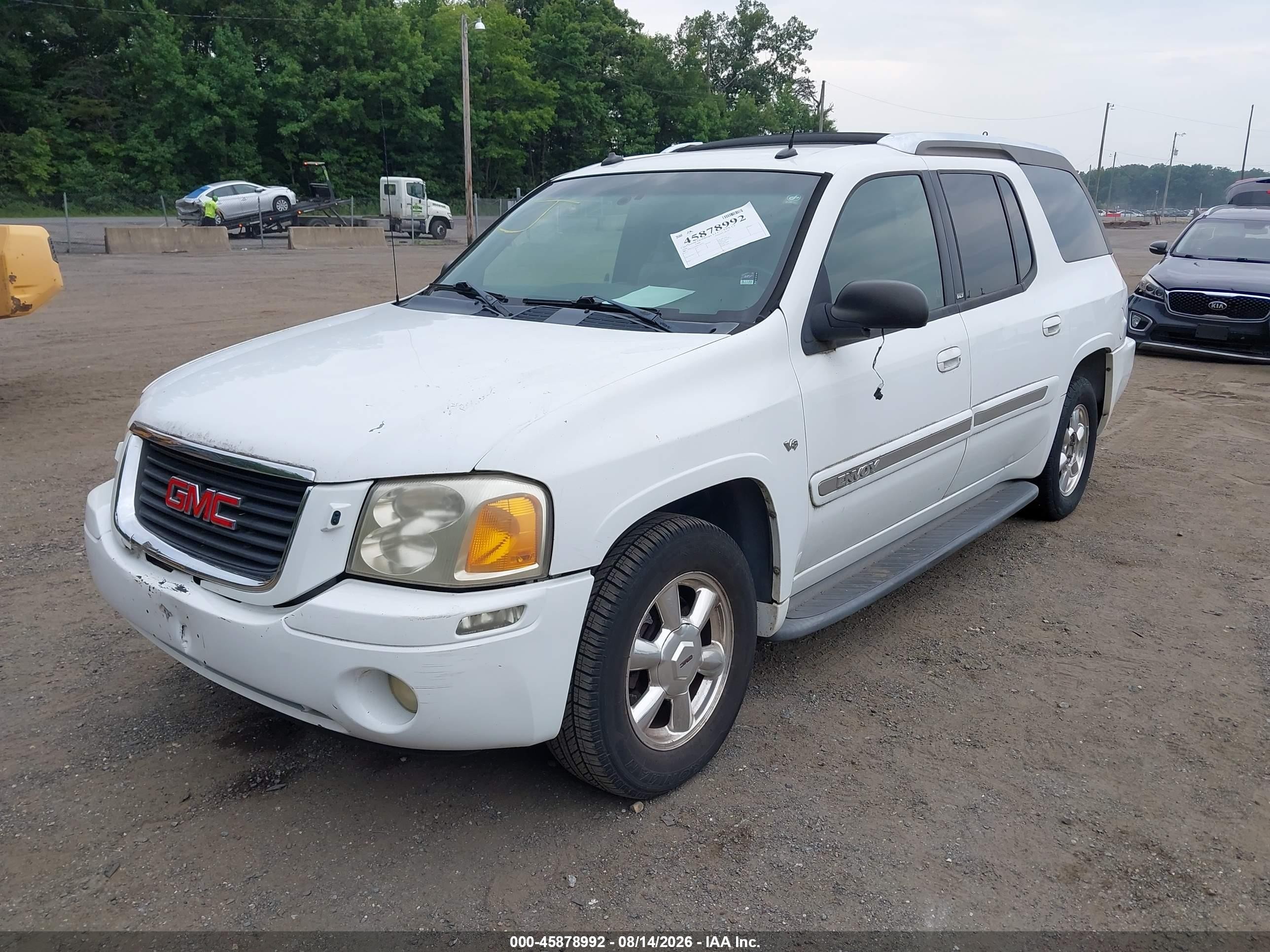 2004 Gmc Envoy Xuv Slt Белый vin: 1GKET12P946156574
