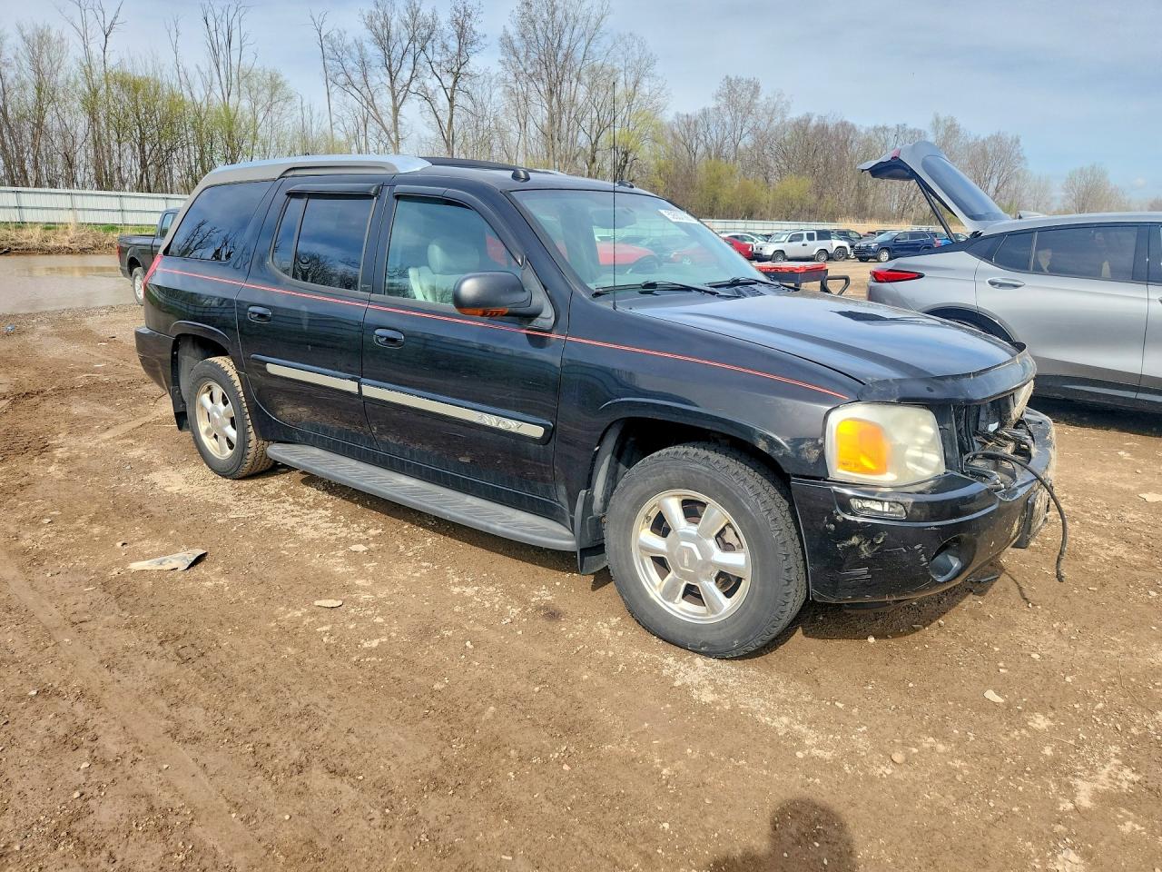 2004 Gmc Envoy Xuv Black vin: 1GKET12S046206976