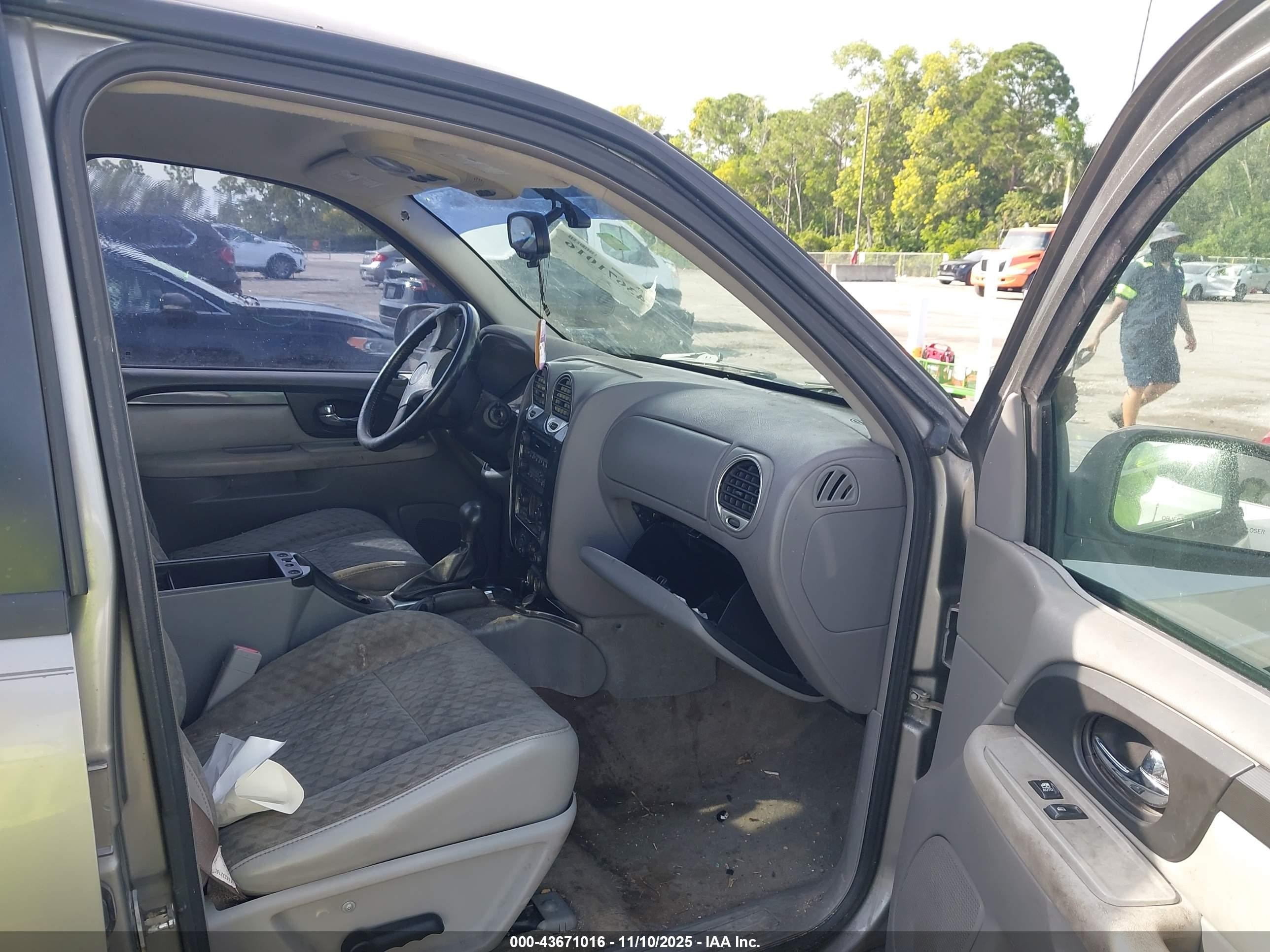 2005 Gmc Envoy Xuv Sle Серый vin: 1GKET12S156184567