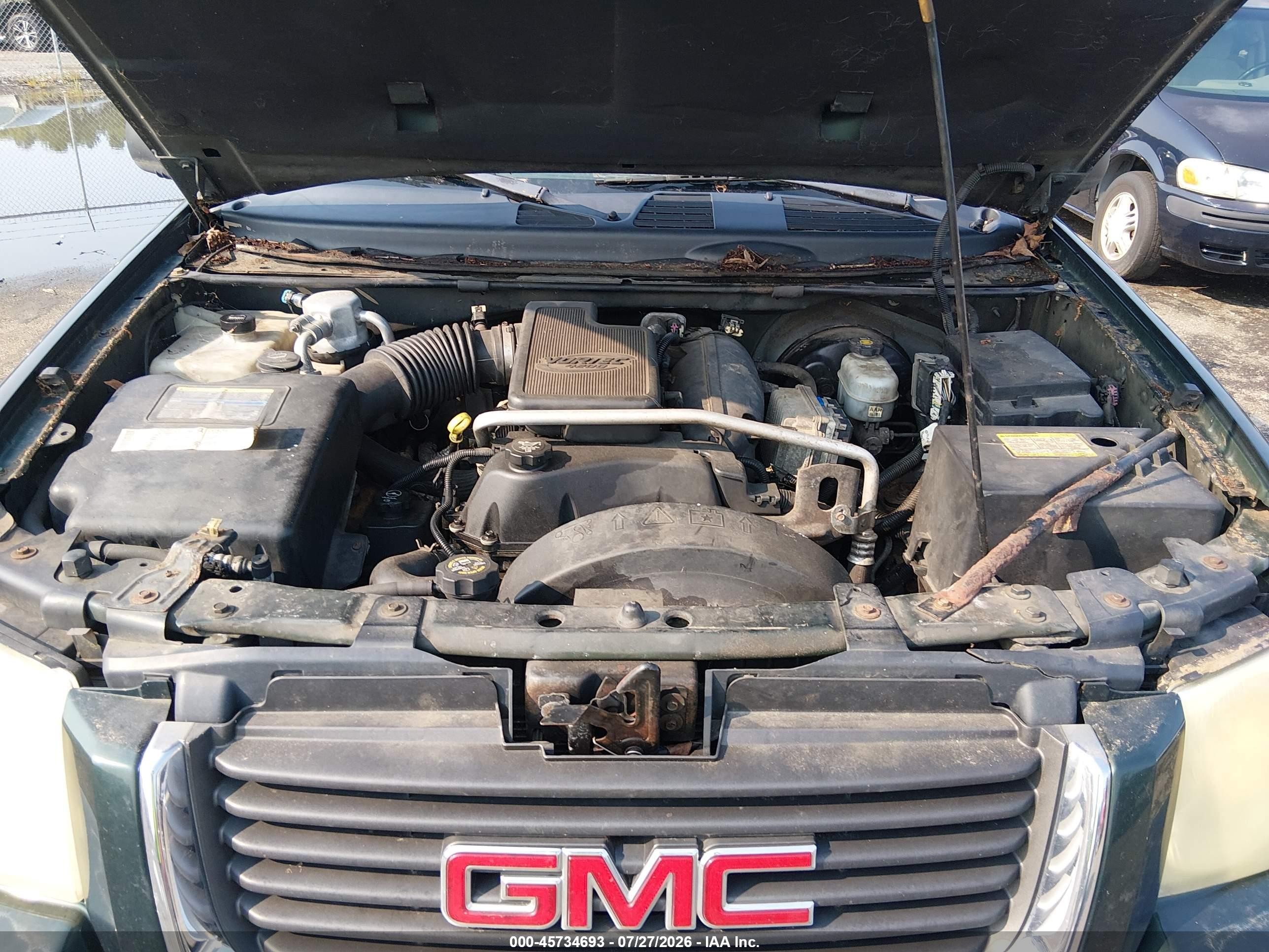 2004 Gmc Envoy Xuv Sle Зеленый vin: 1GKET12S246177948