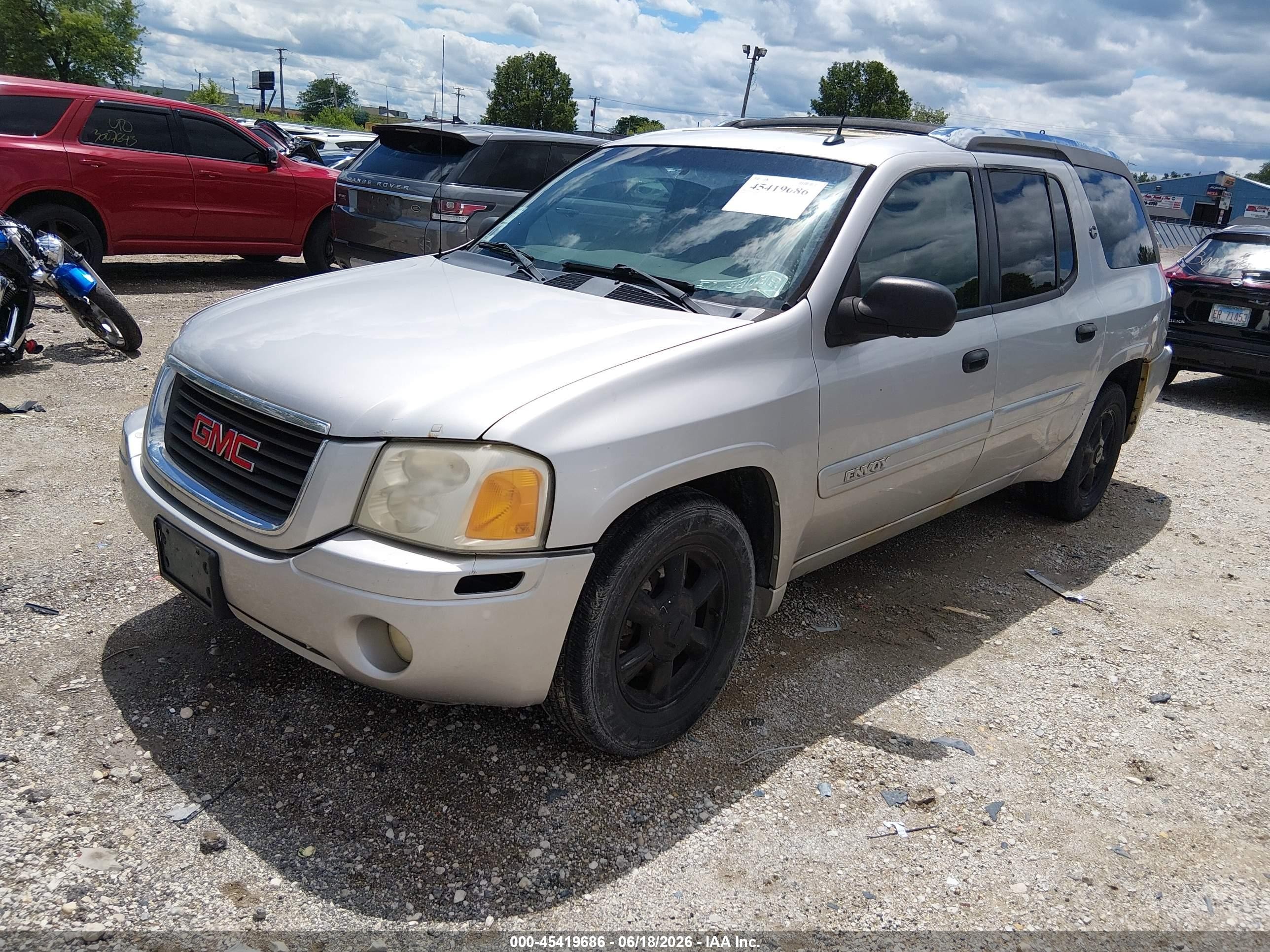 2004 Gmc Envoy Xuv Sle Серебряный vin: 1GKET12S346140200